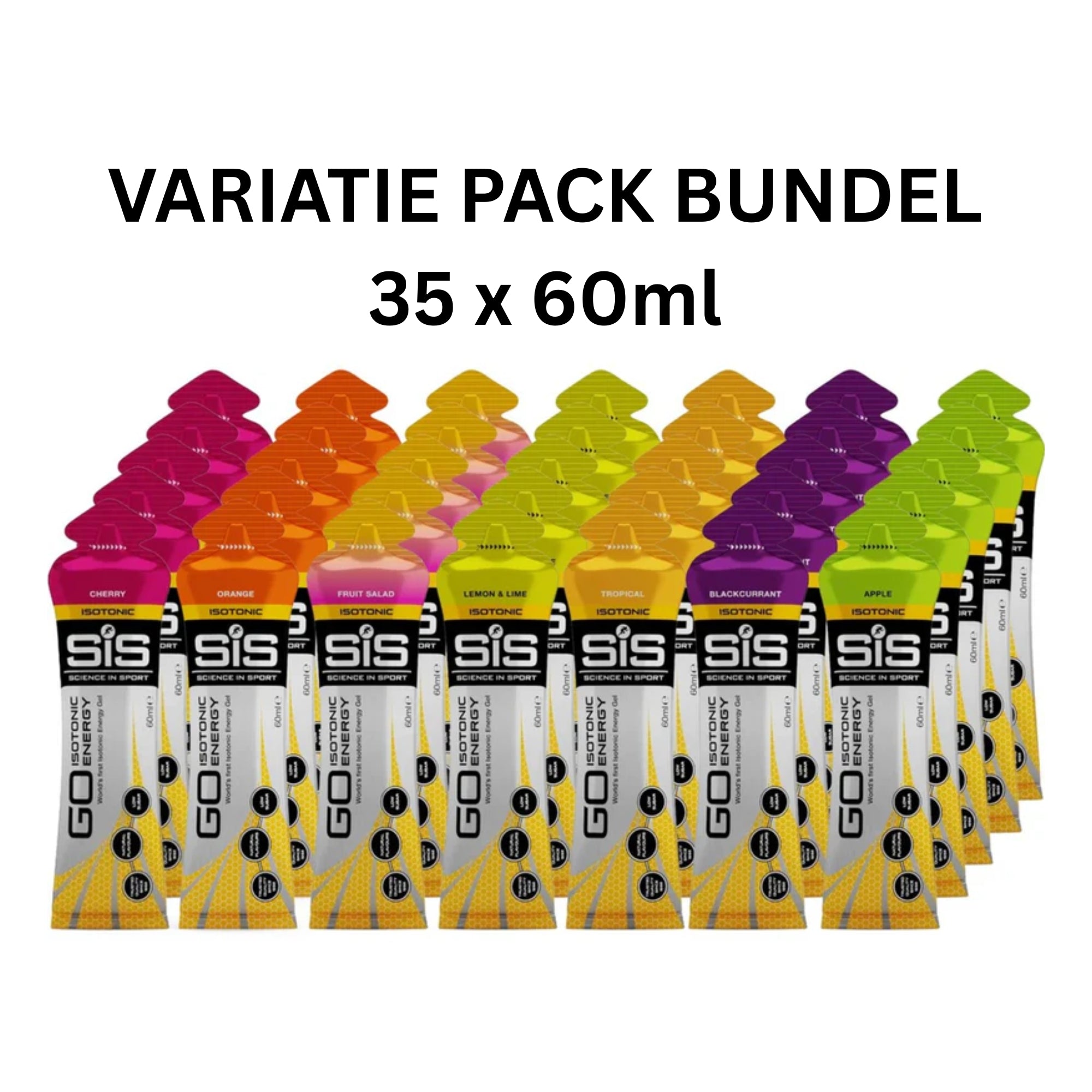 SiS GO Isotonic Energy Gel  Variety Pack