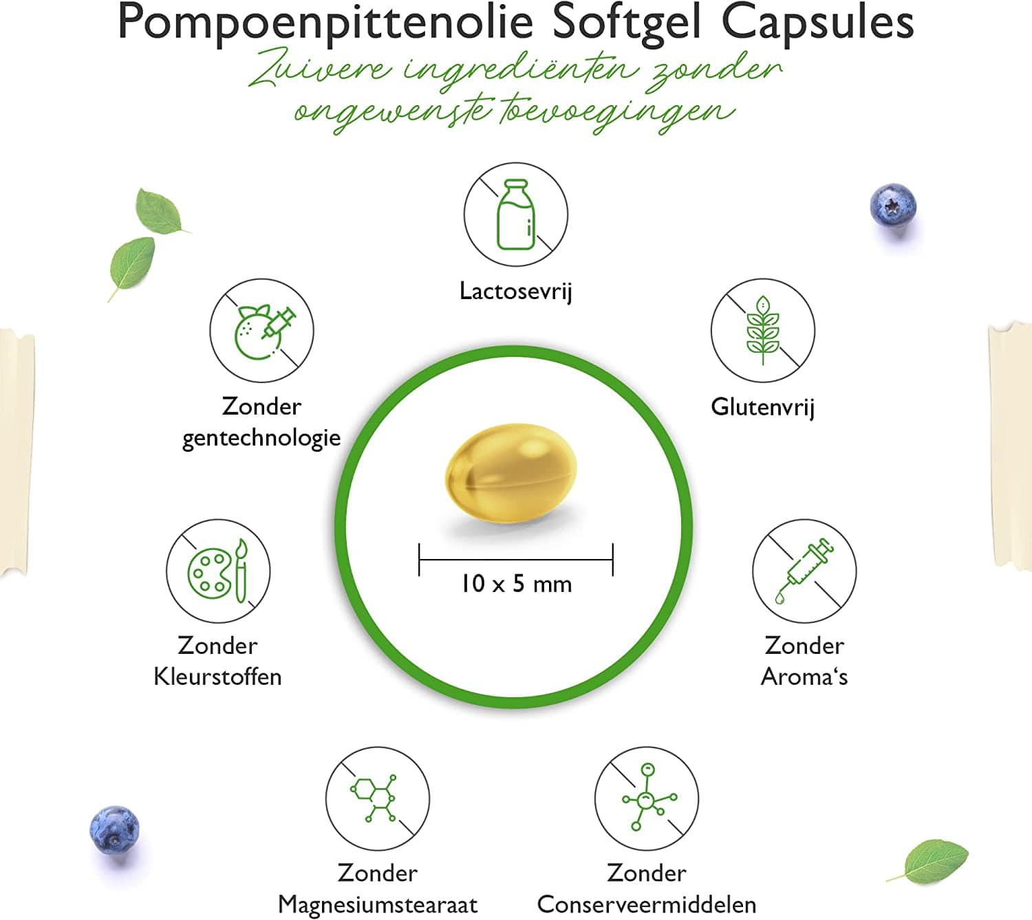 Cactose en glutevrij supplement pompoenzaad