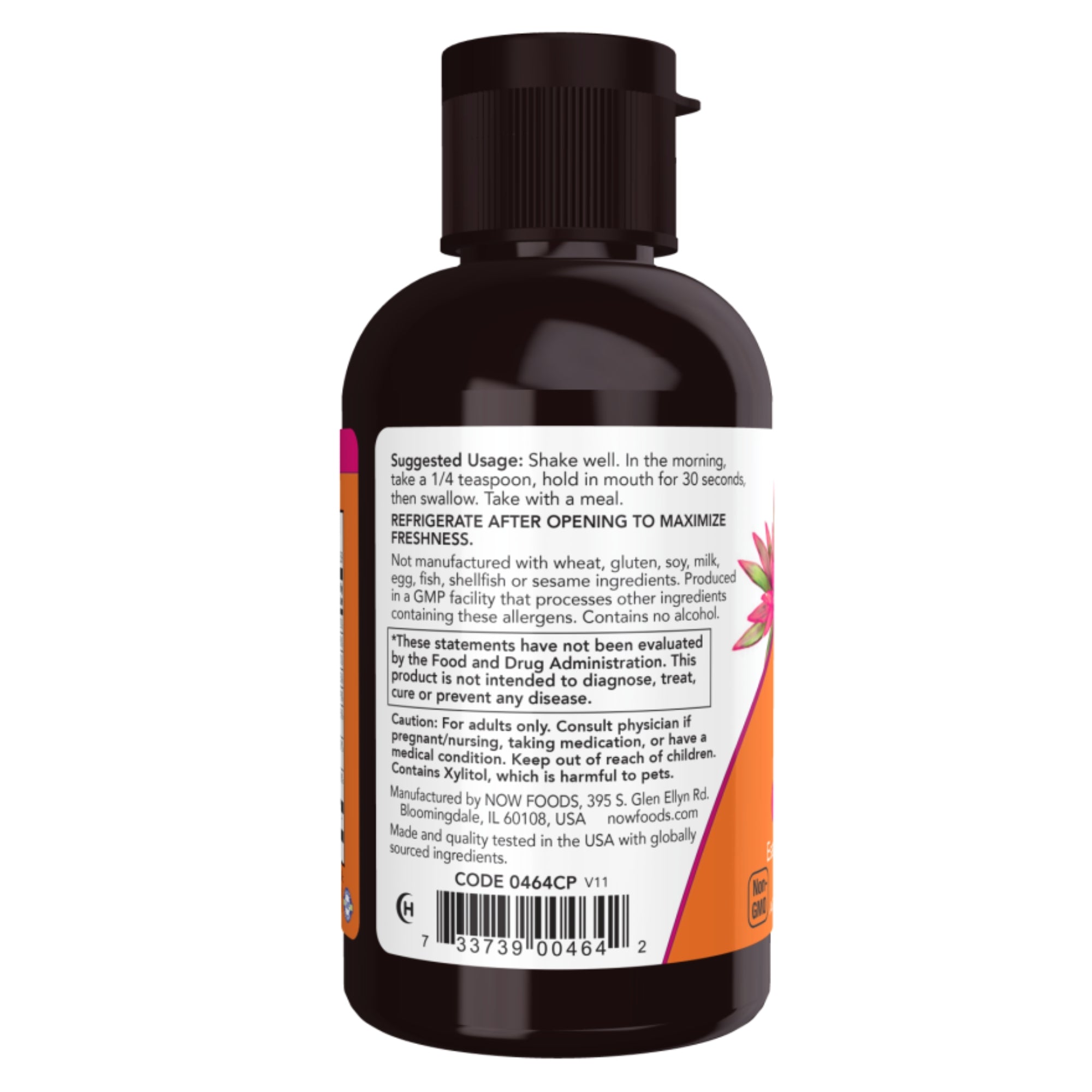 Vitamine B-12 Complex Vloeibaar | 59 ml | NOW® Foods