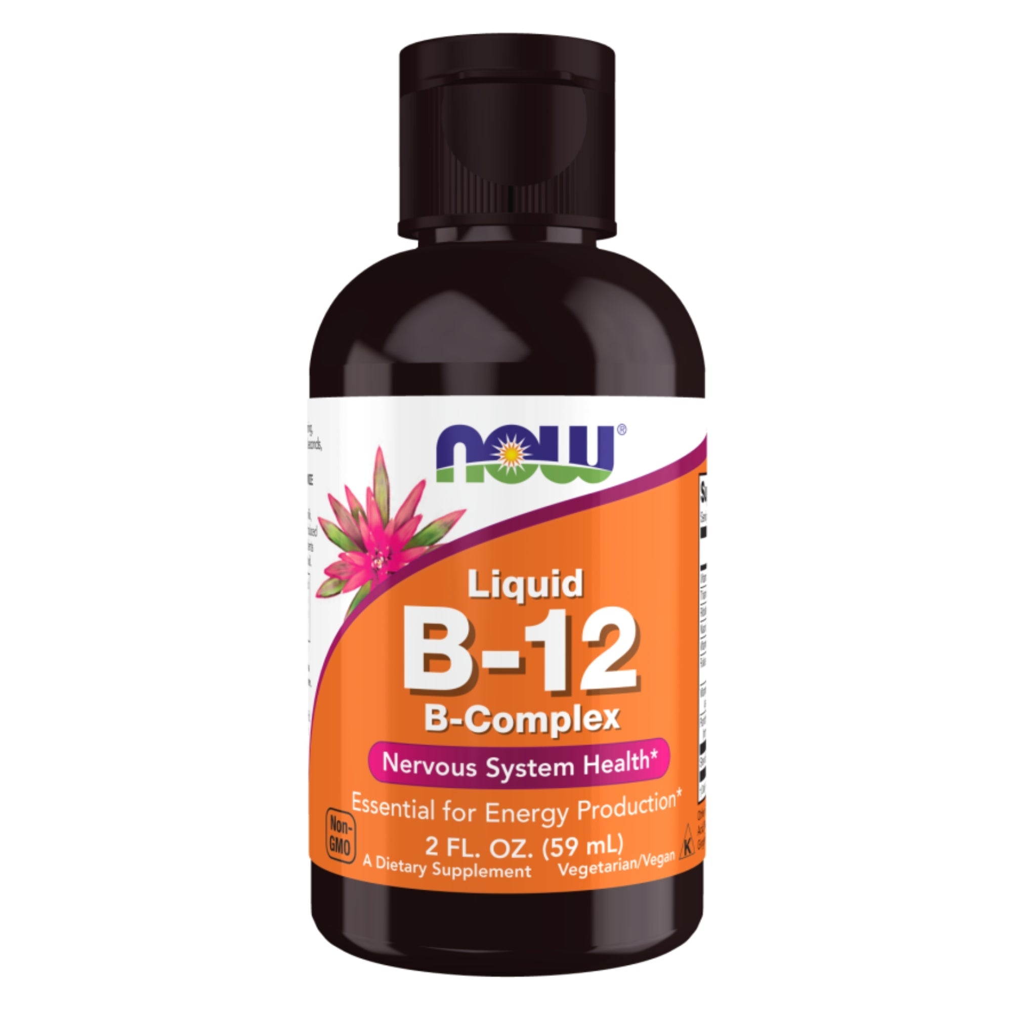 Vitamine B-12 Complex Vloeibaar | 59 ml | NOW® Foods