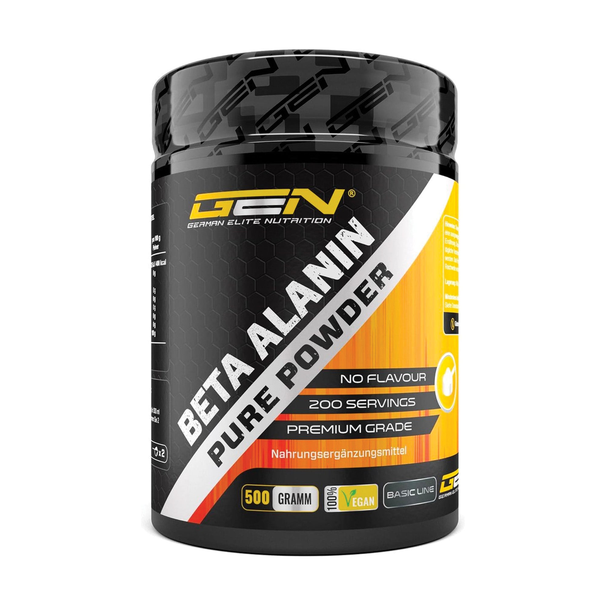 Beta Alanine | 500 g zuiver poeder zonder toevoegingen | +99% zuiverheid | 100% Beta Alanine aminozuur | Veganistisch