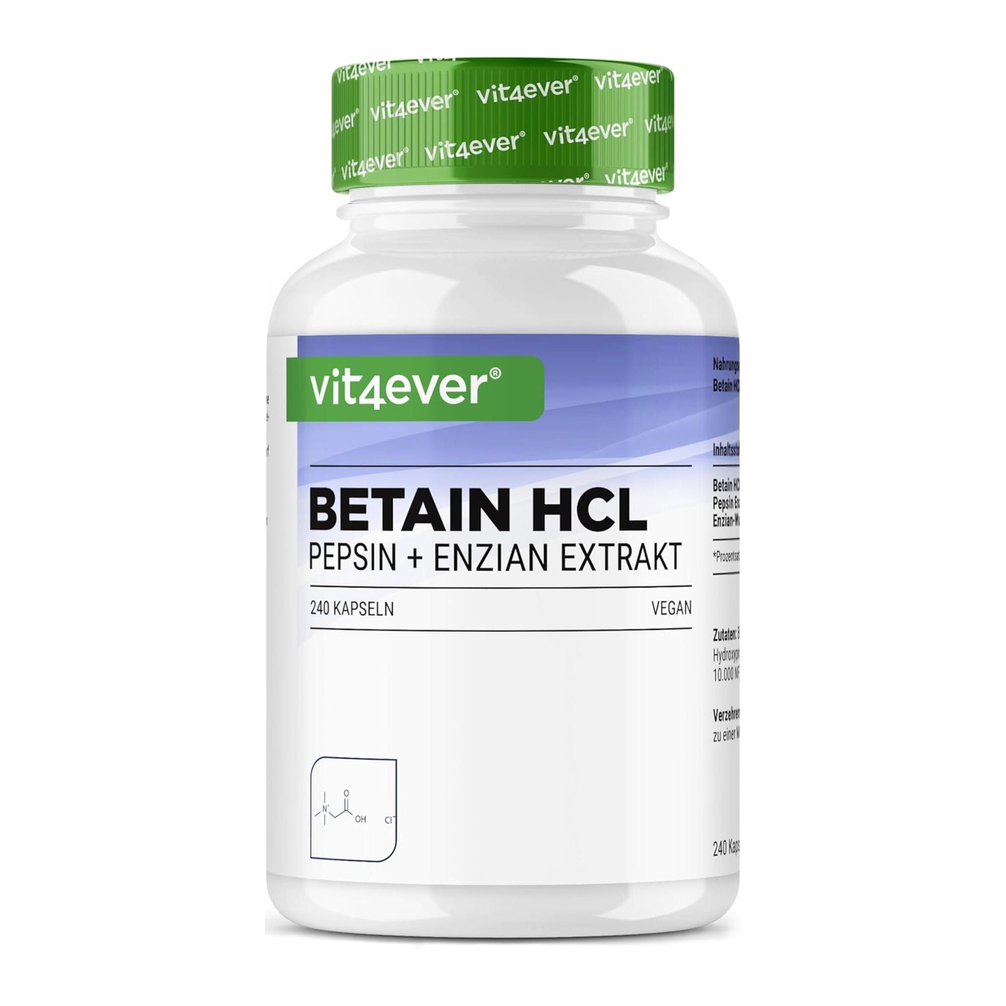 Vit4ever Betaïne HCL