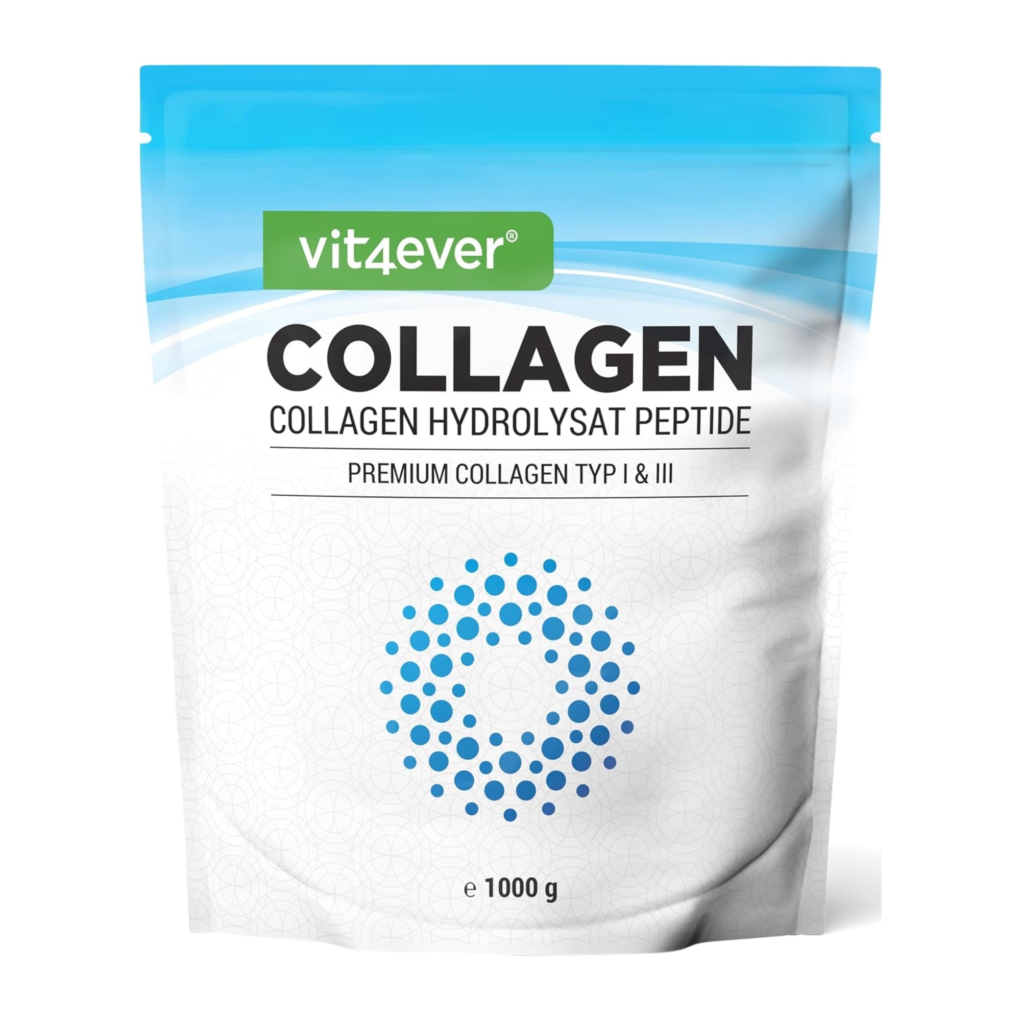 Halal Runder Collageen Hydrolysaat Peptiden | Type I & III | Vit4ever