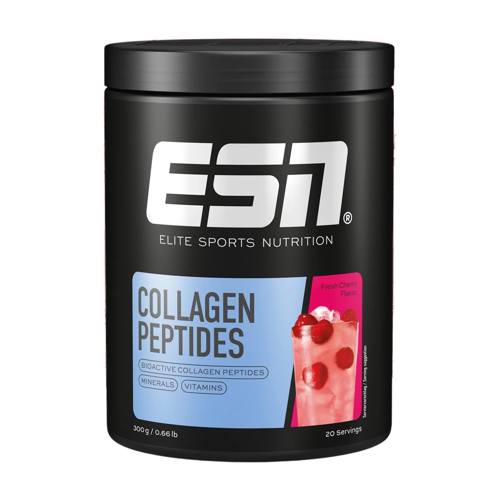 Fresh Cherry ESN Collagen Peptides 300 gram 20 servings
