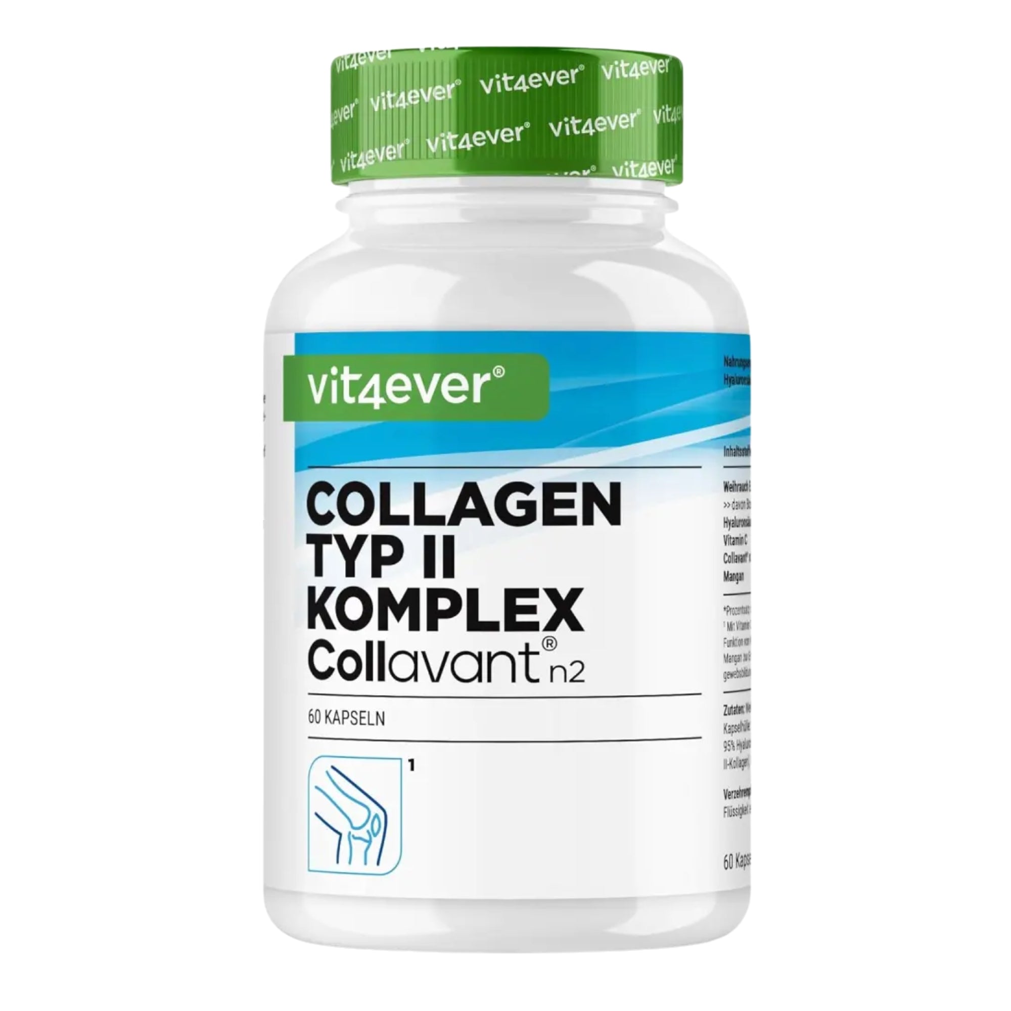 Collavant® n2 | Collageen Type 2 Complex | 60 capsules | Vit4ever