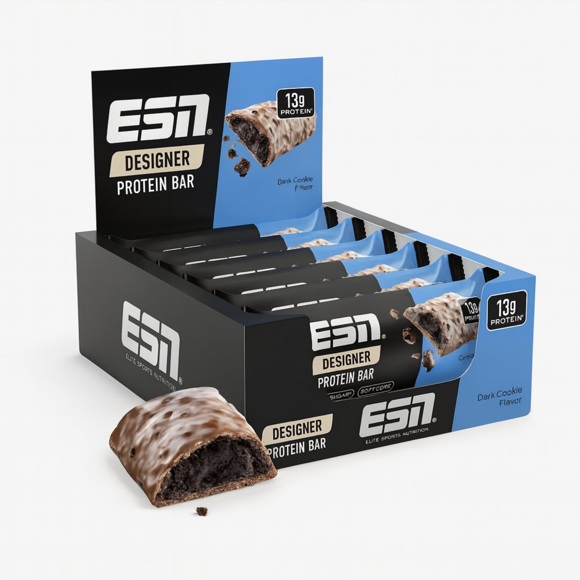 Dark Cookie ESN designer protein bar