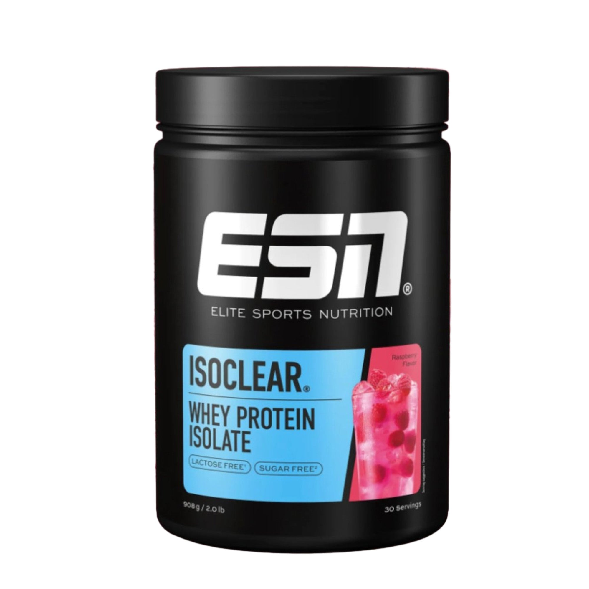 Raspberry ESN Whey Proteine Isolate Isoclear 30 Servings