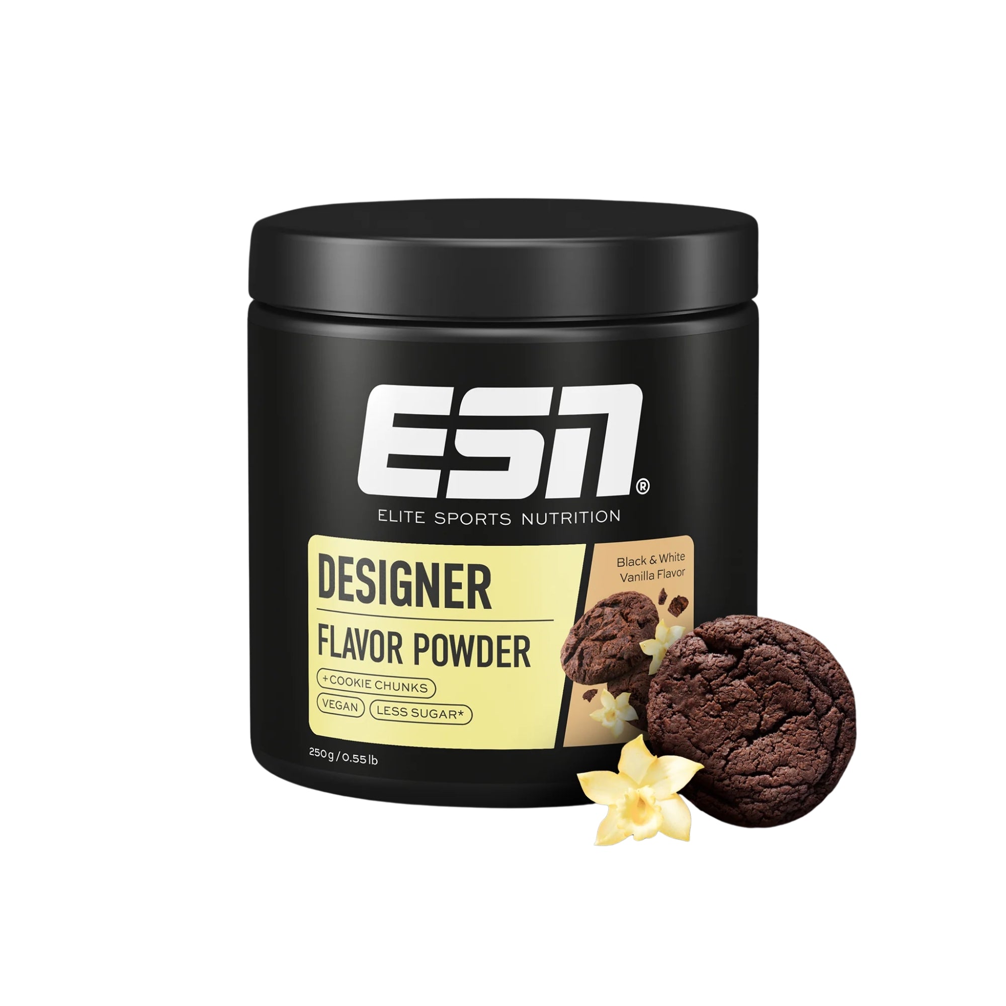 Black & White Vanille Flavor Powder ESN