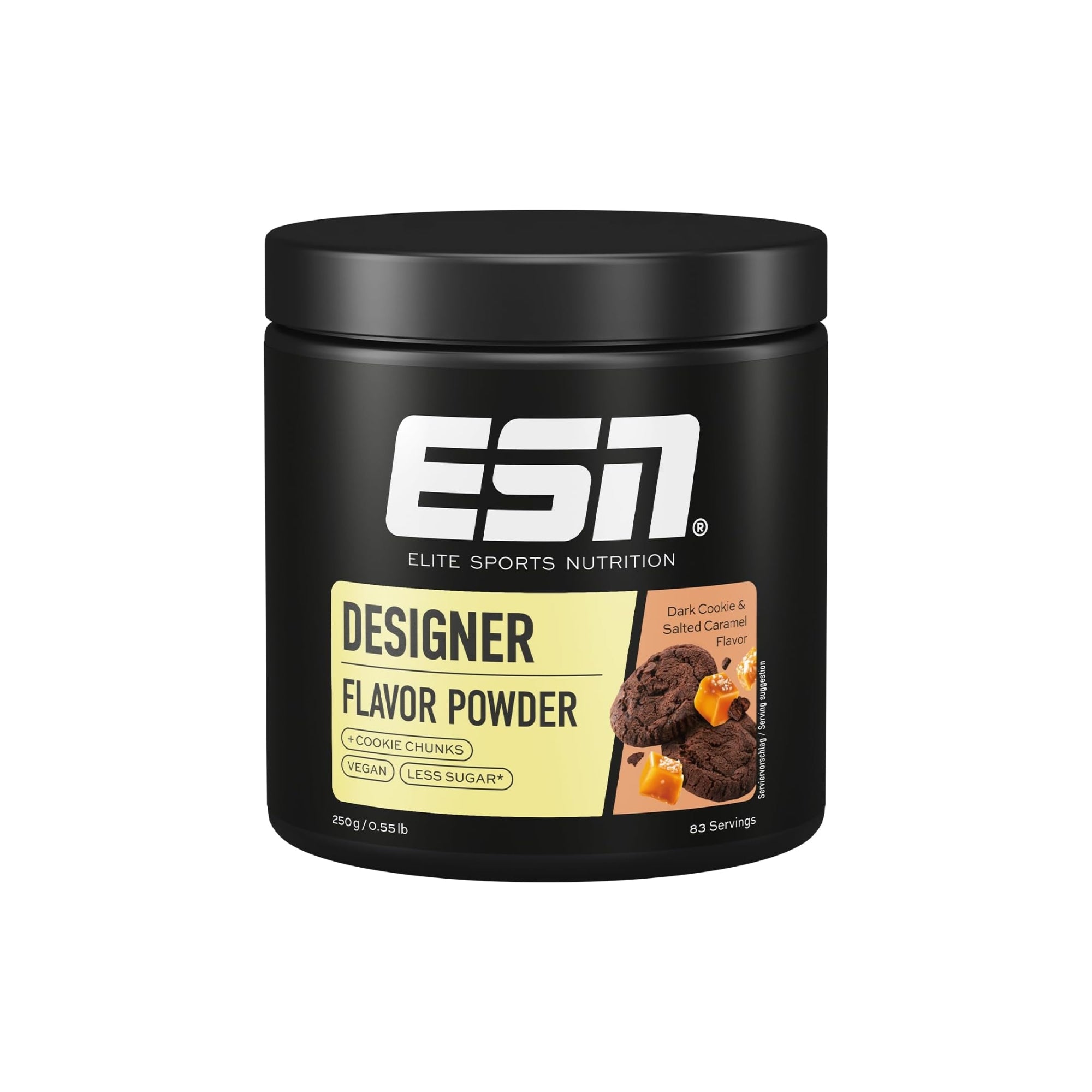 Dark Cookie & Salted Caramel Flavor Powder ESN