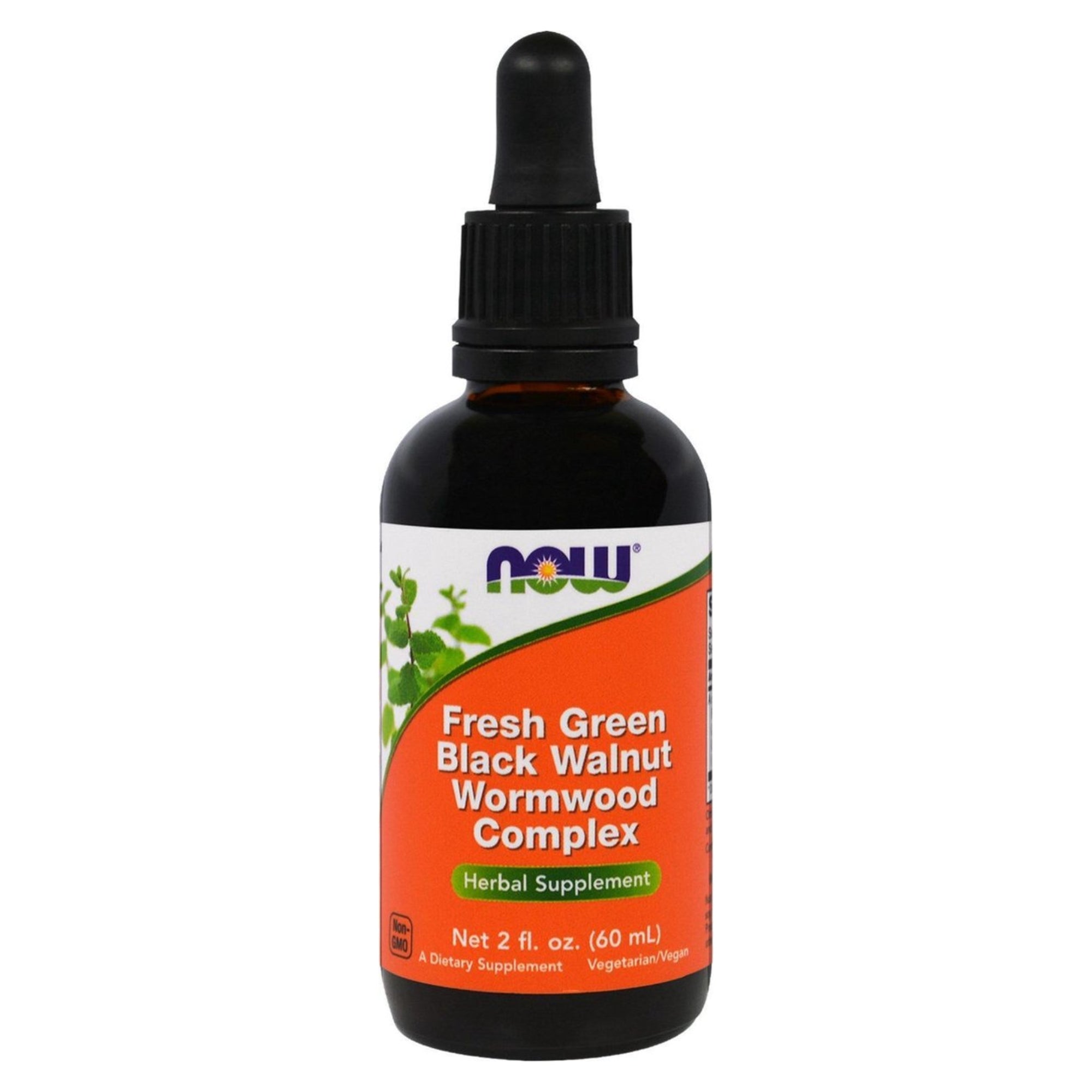 Black Walnut Wormwood Complex Liquid 60 ml | NOW Foods