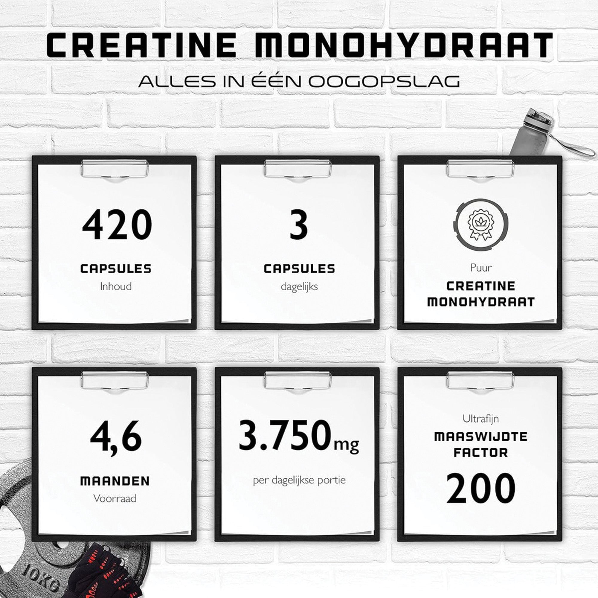 420 capsules creatine monohydraat