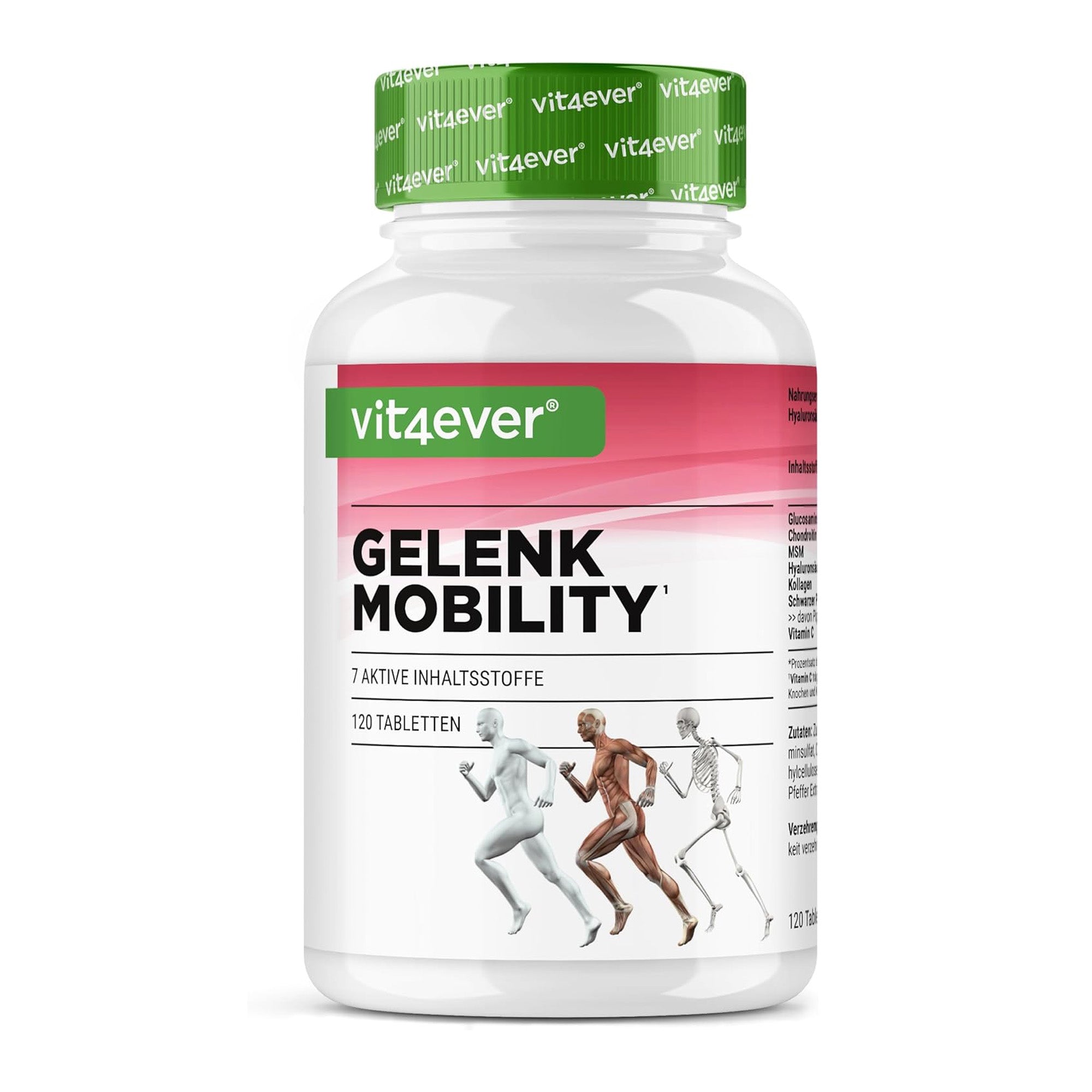 Gewricht Mobiliteit Tabletten | 120 Capsules | Vit4ever