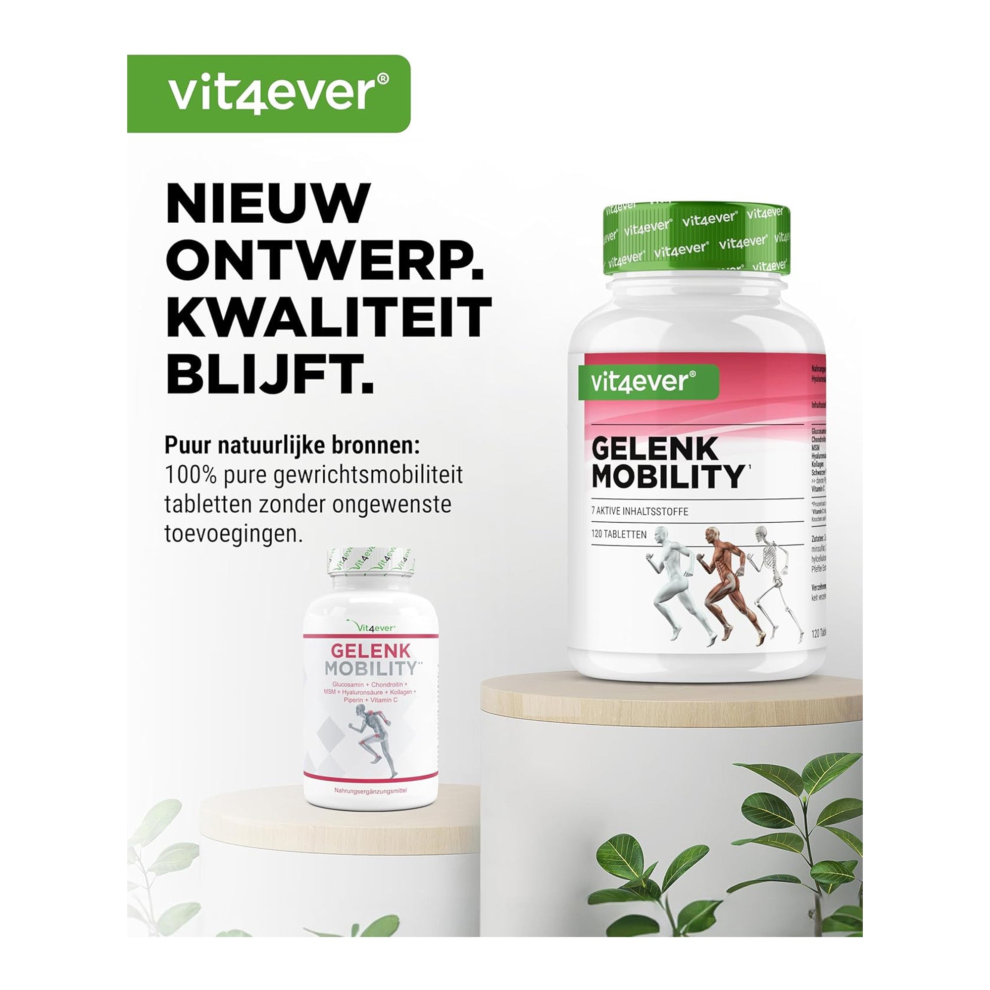 Gewricht Mobiliteit Tabletten | 120 Capsules | Vit4ever