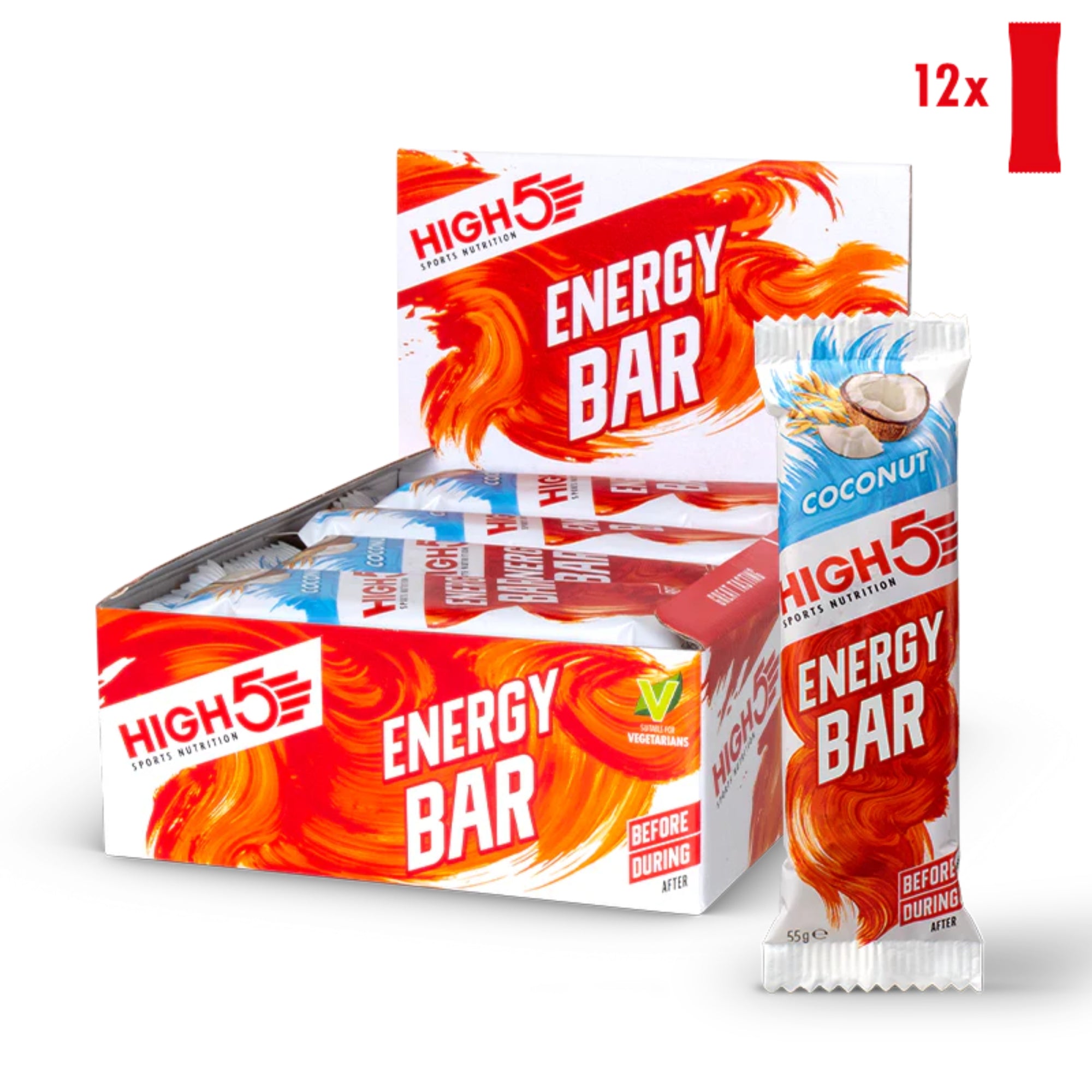 Coconut high5 Energy Bar 55 gr
Energierepen