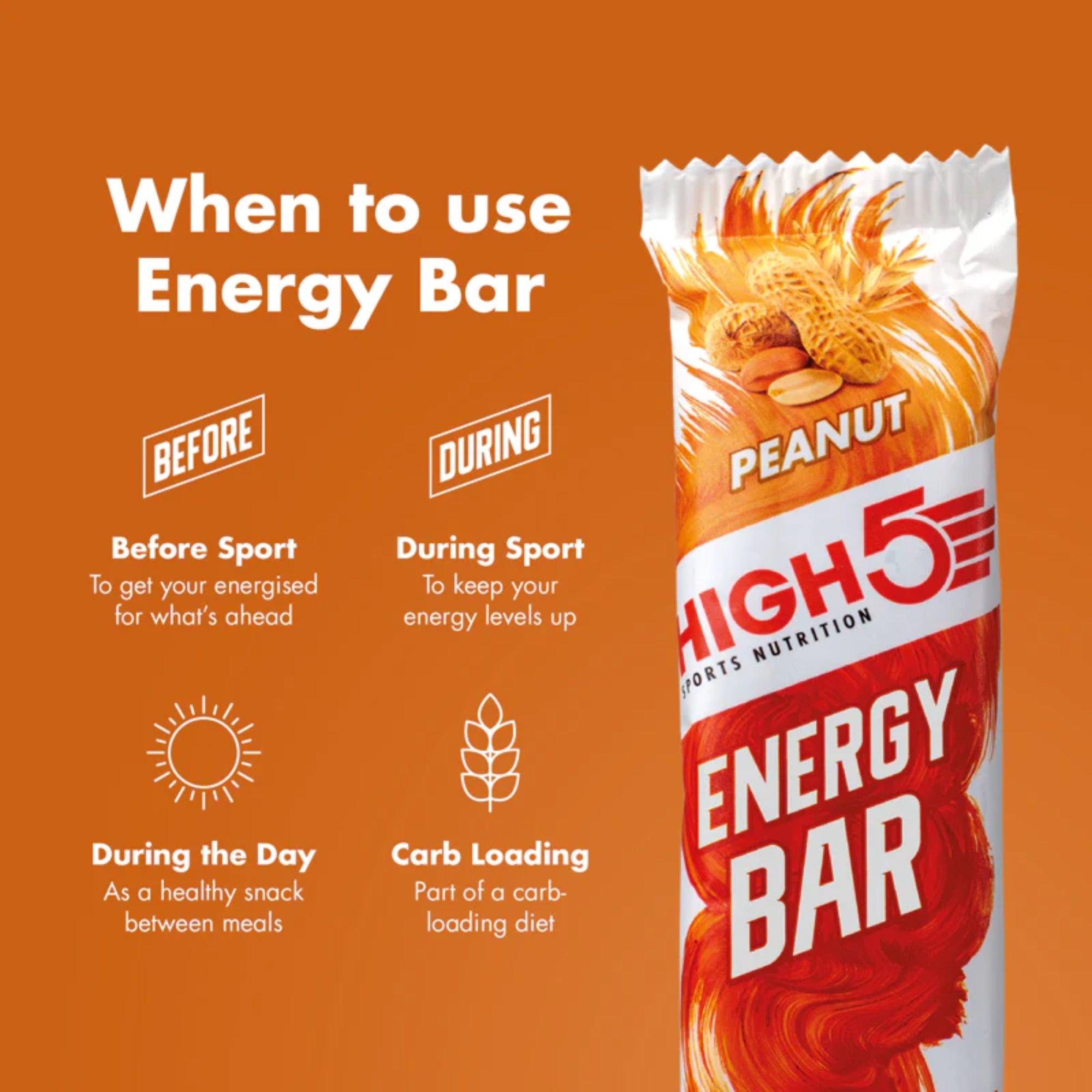 Energy Bar energierepen | 12 x 55g repen | HIGH5