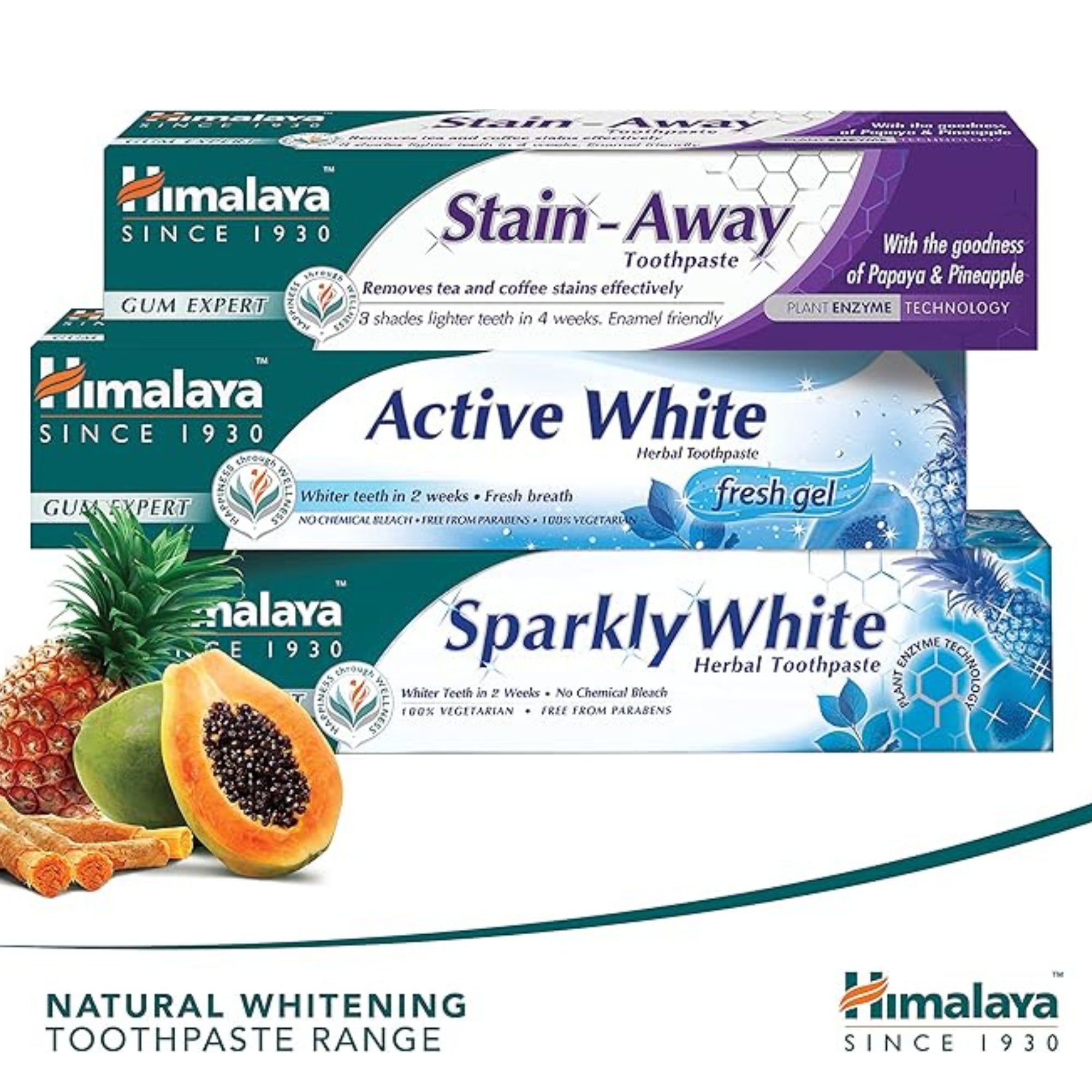 Himalaya Gum Expert Herbal Toothpaste Stain Away | 75ml
