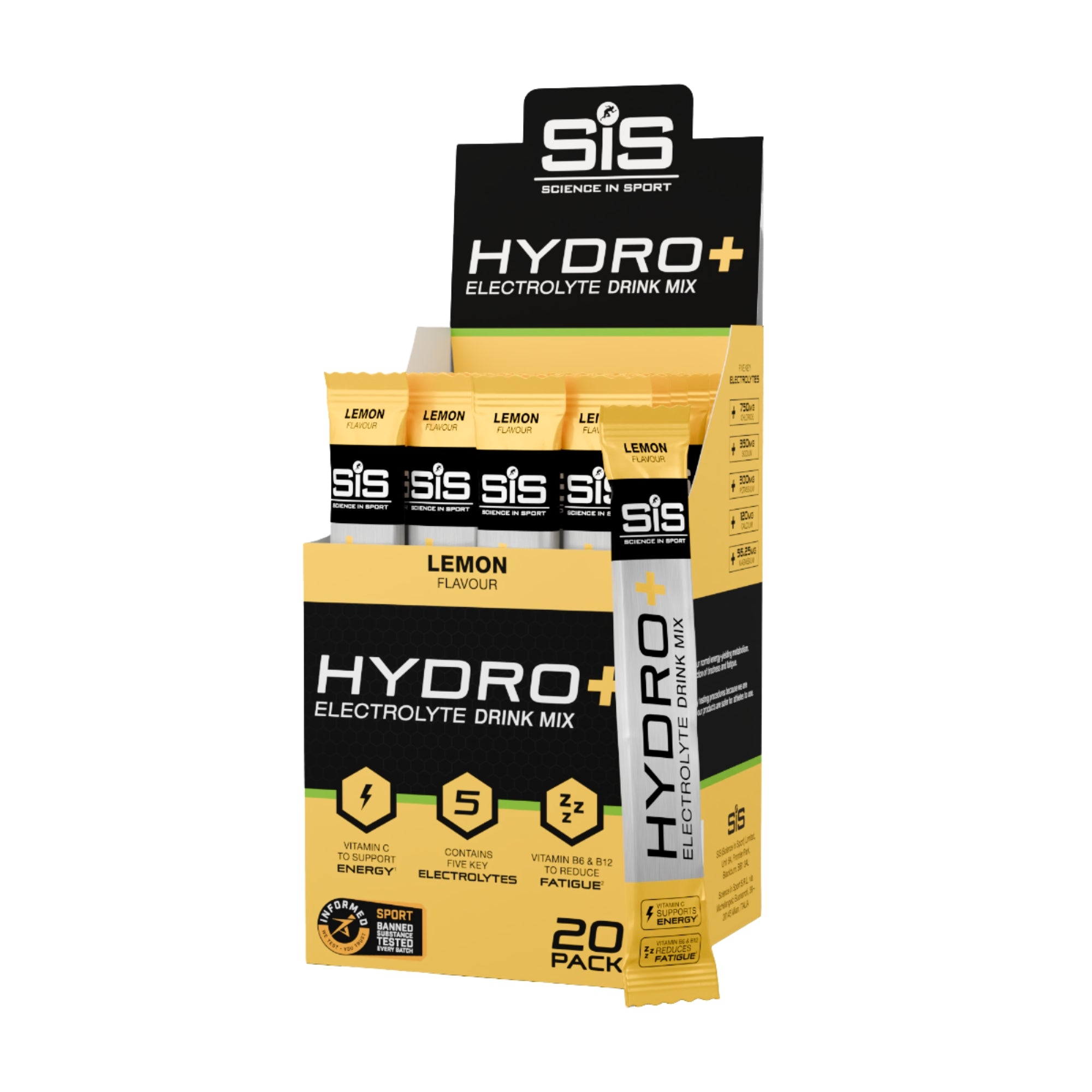 Lemon Hydro+ 20-pack SIS