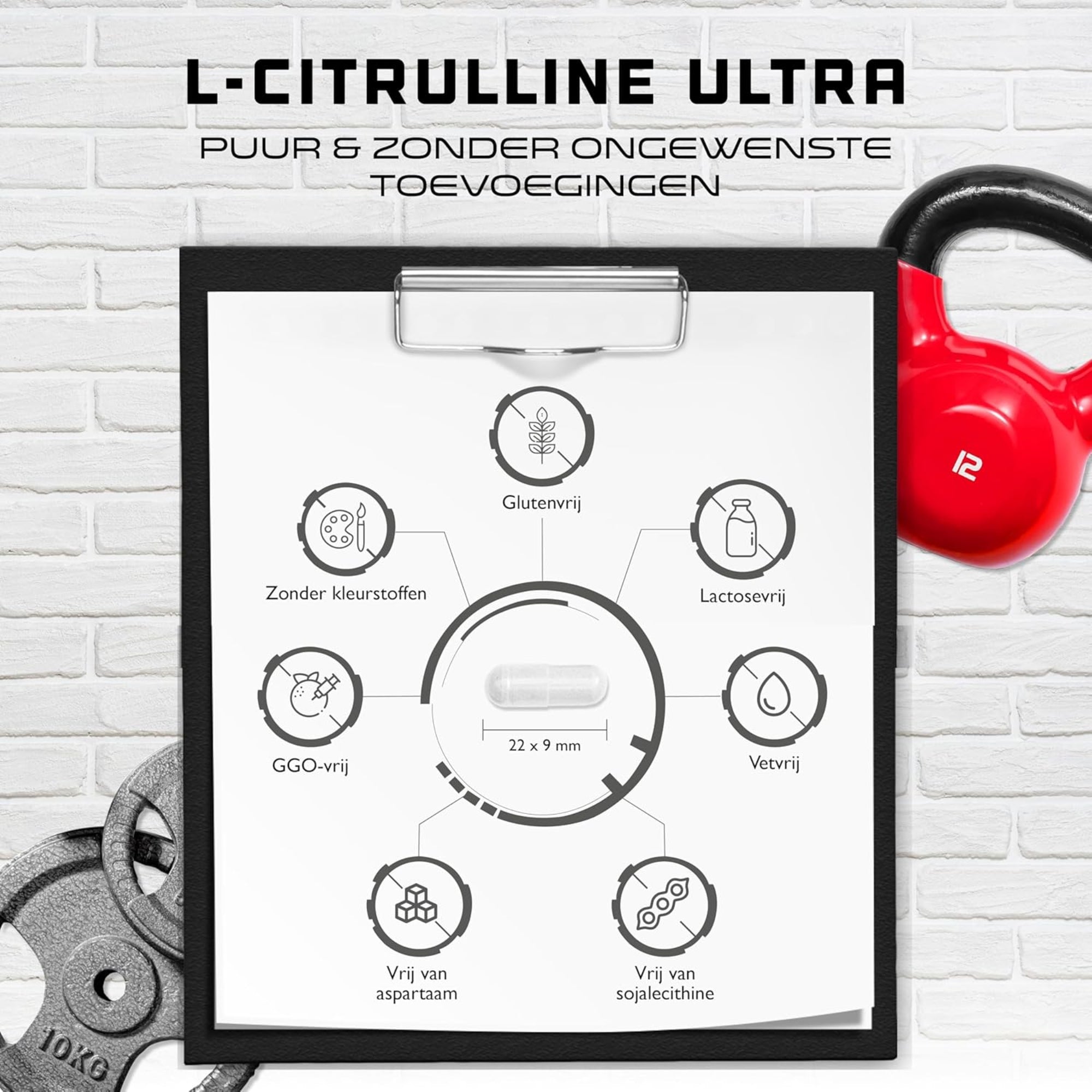 GEN | L-Citrulline Ultra Caps 6600mg | 365 capsules | German Elite Nutrition