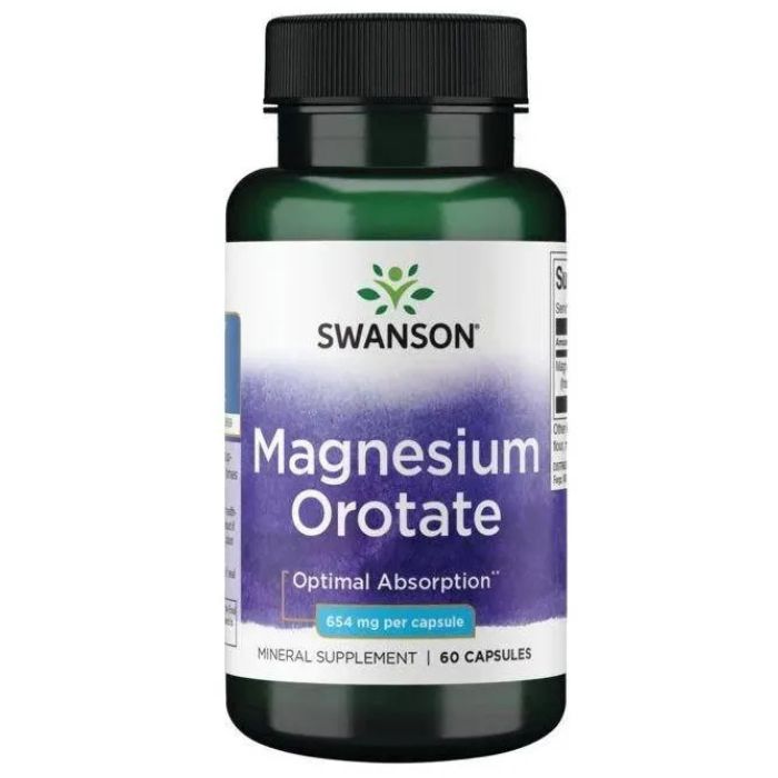 Magnesium Orotaat | 60 Capsules | Swanson