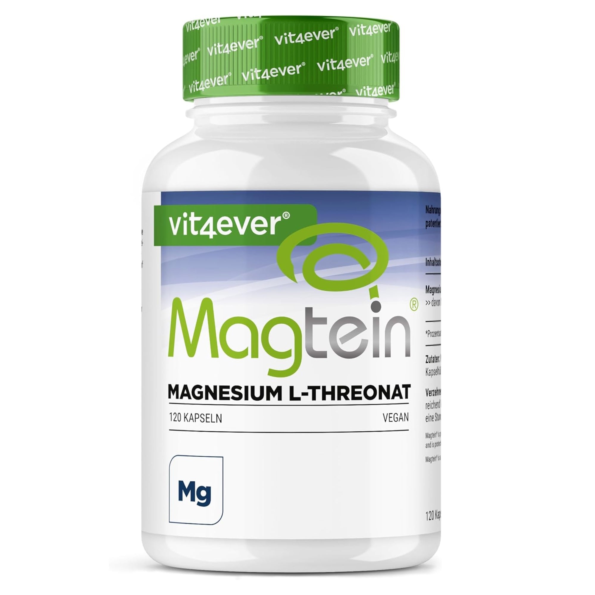 Magtein® Magnesium L-Threonaat | 120 capsules | Vit4ever
