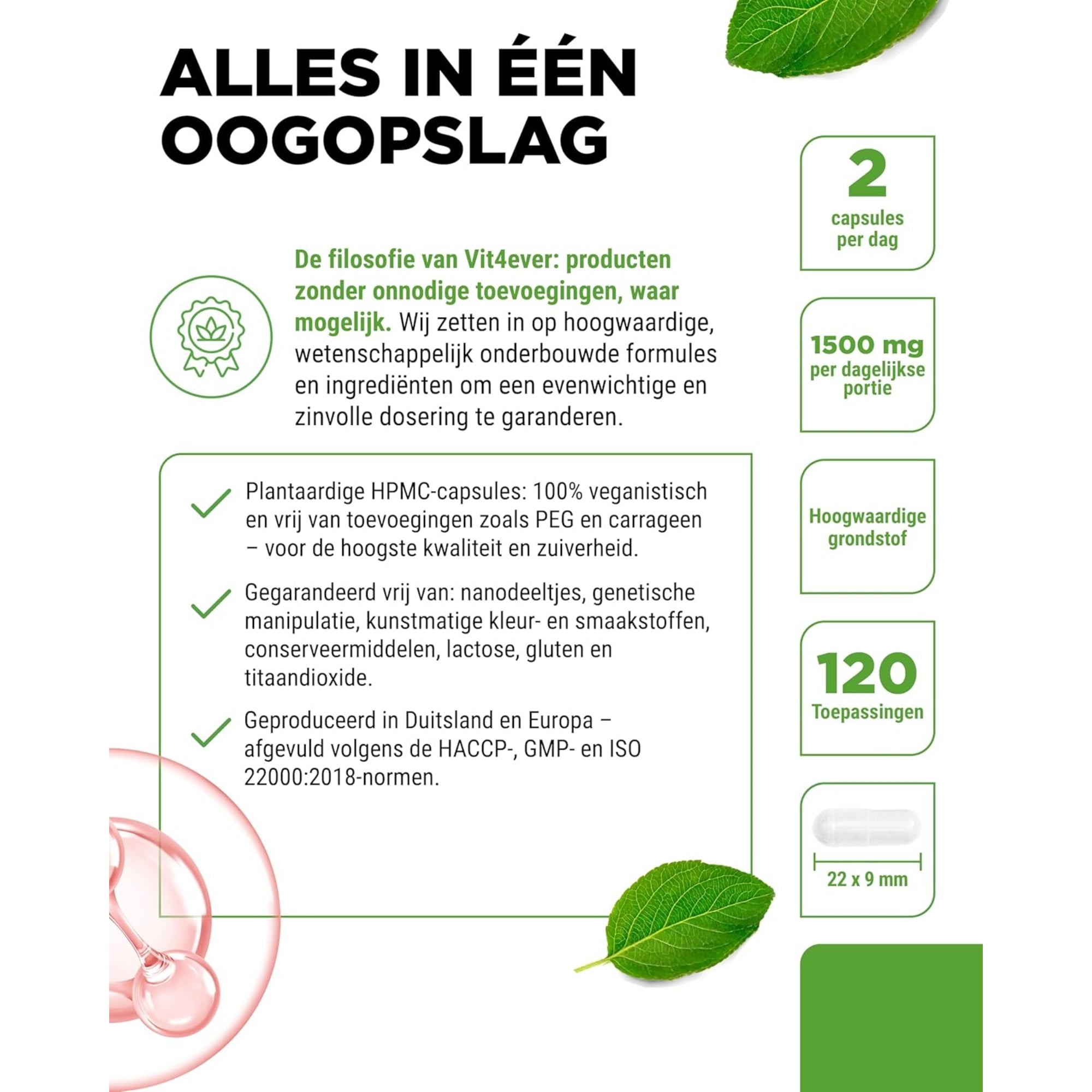 Myo Inositol 750mg | 240 capsules | Vit4ever