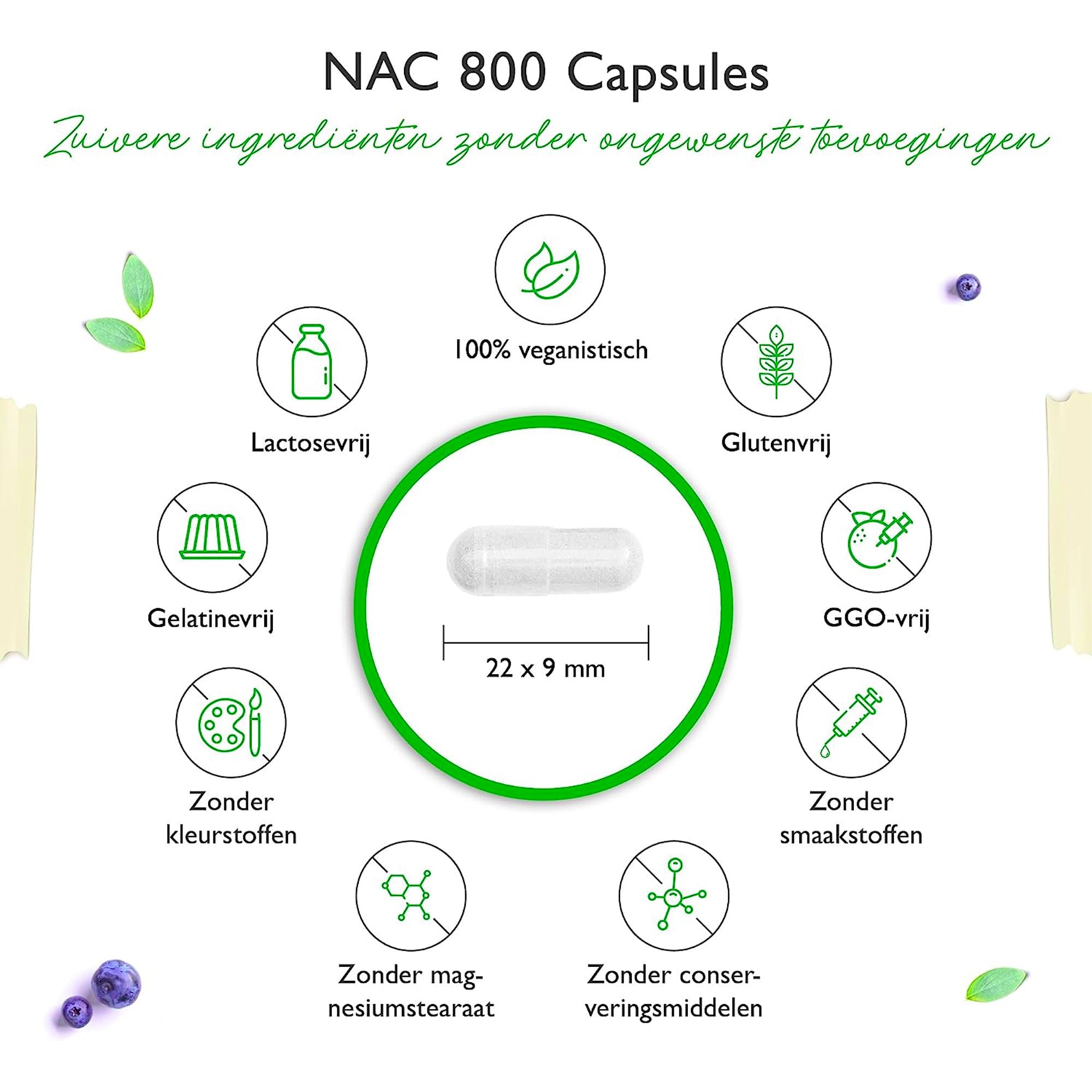 Vegan NAC supplement