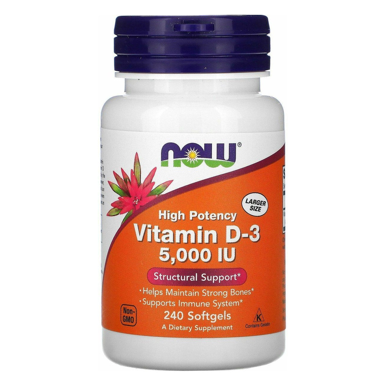 vitamine D3 5000 IU 240 softgels