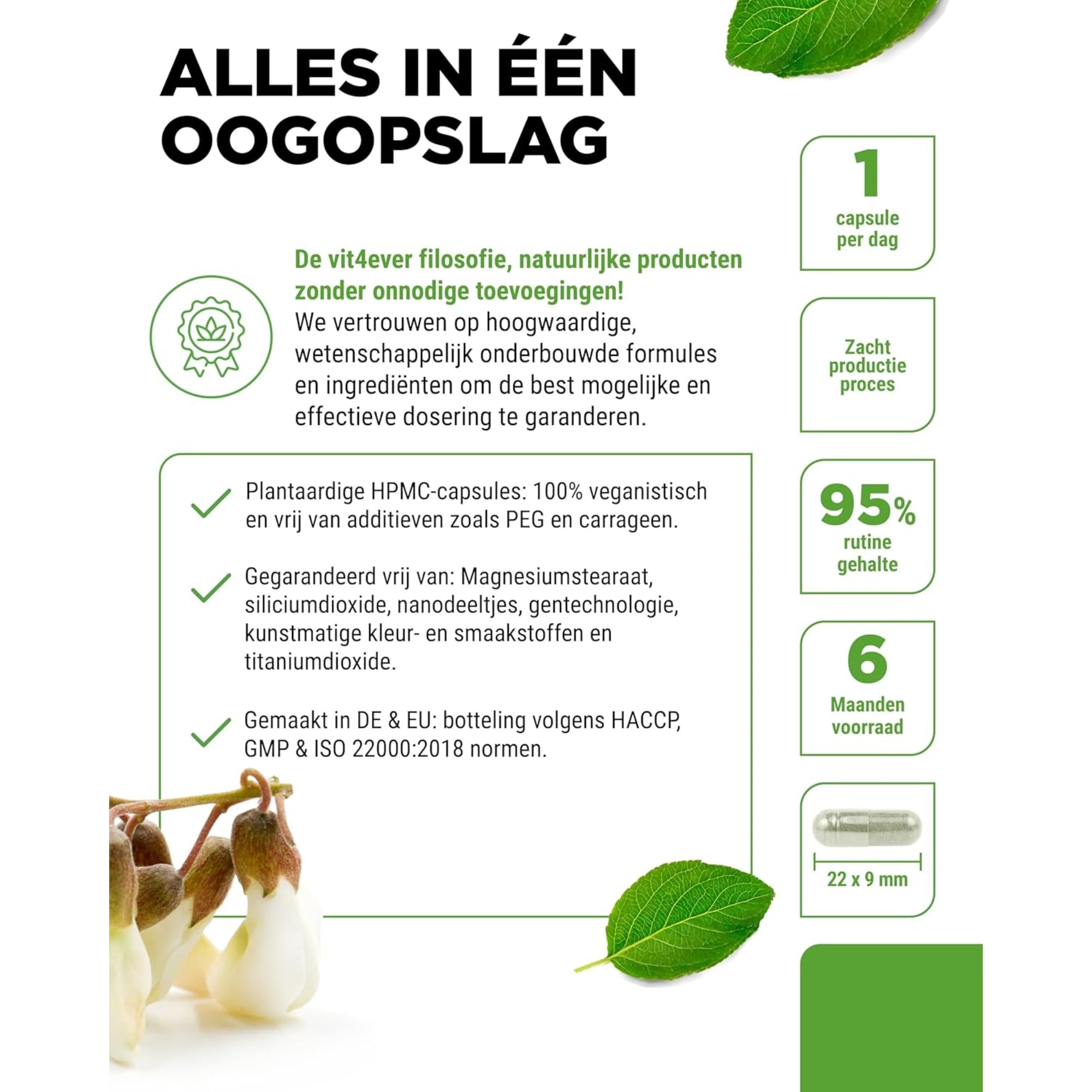 USP's en gebruiksaanwijzing