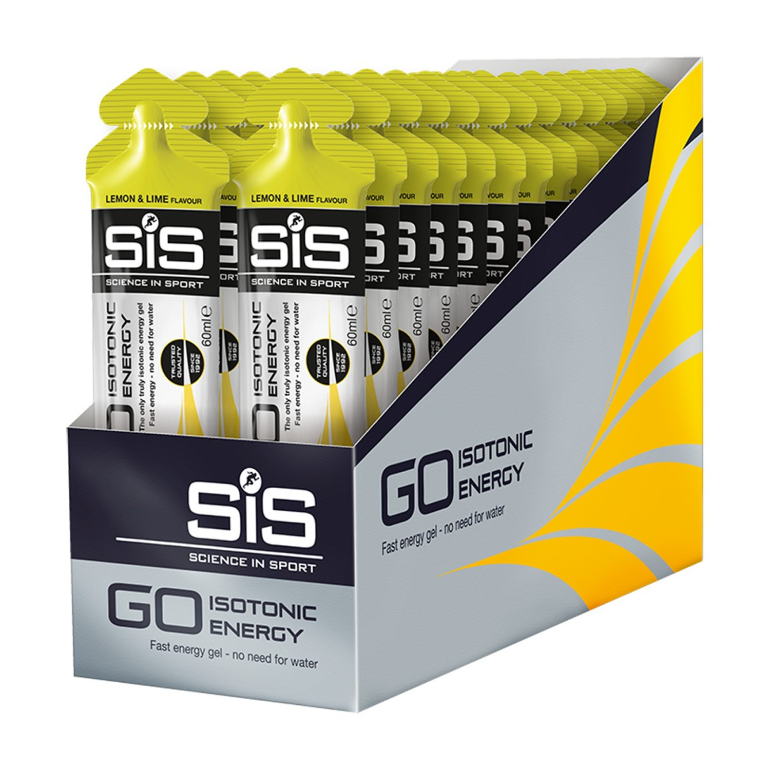 SIS go energy gel 30 pack lemon & lime