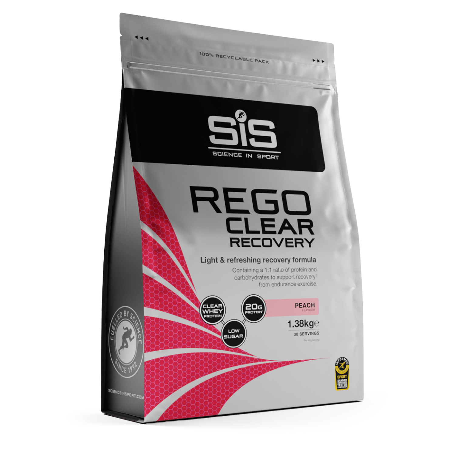 SIS peach clear whey rego 1,4 kg