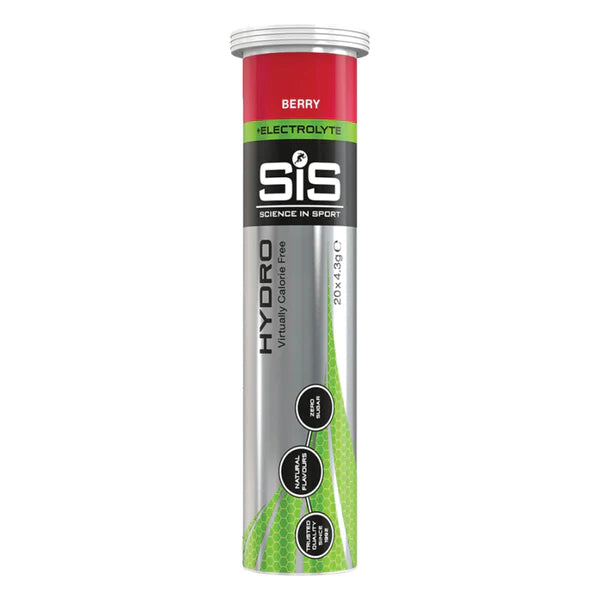SIS Go Hydro Bruistabletten VOORDEEL VERPAKKING | 300mg Elektrolyten | Berry Smaak | 8x20 (160) Tabletten