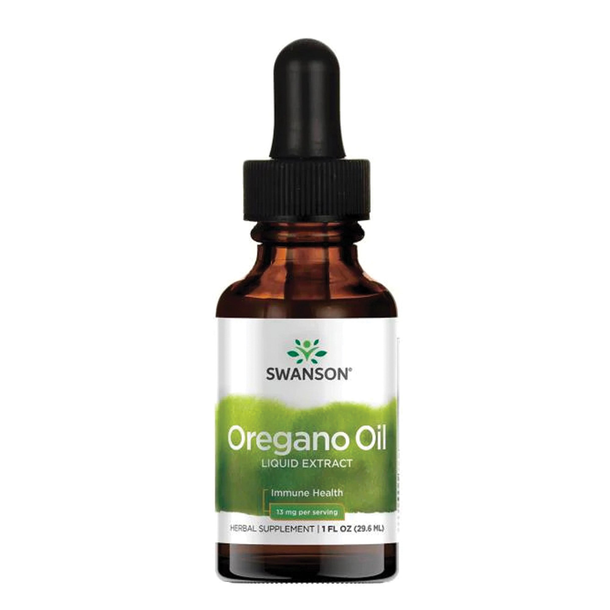 Oregano Olie Druppels | 29ml - 3,5% Carvacrol | 170 Doseringen (5,6 Maand) | Swanson Health