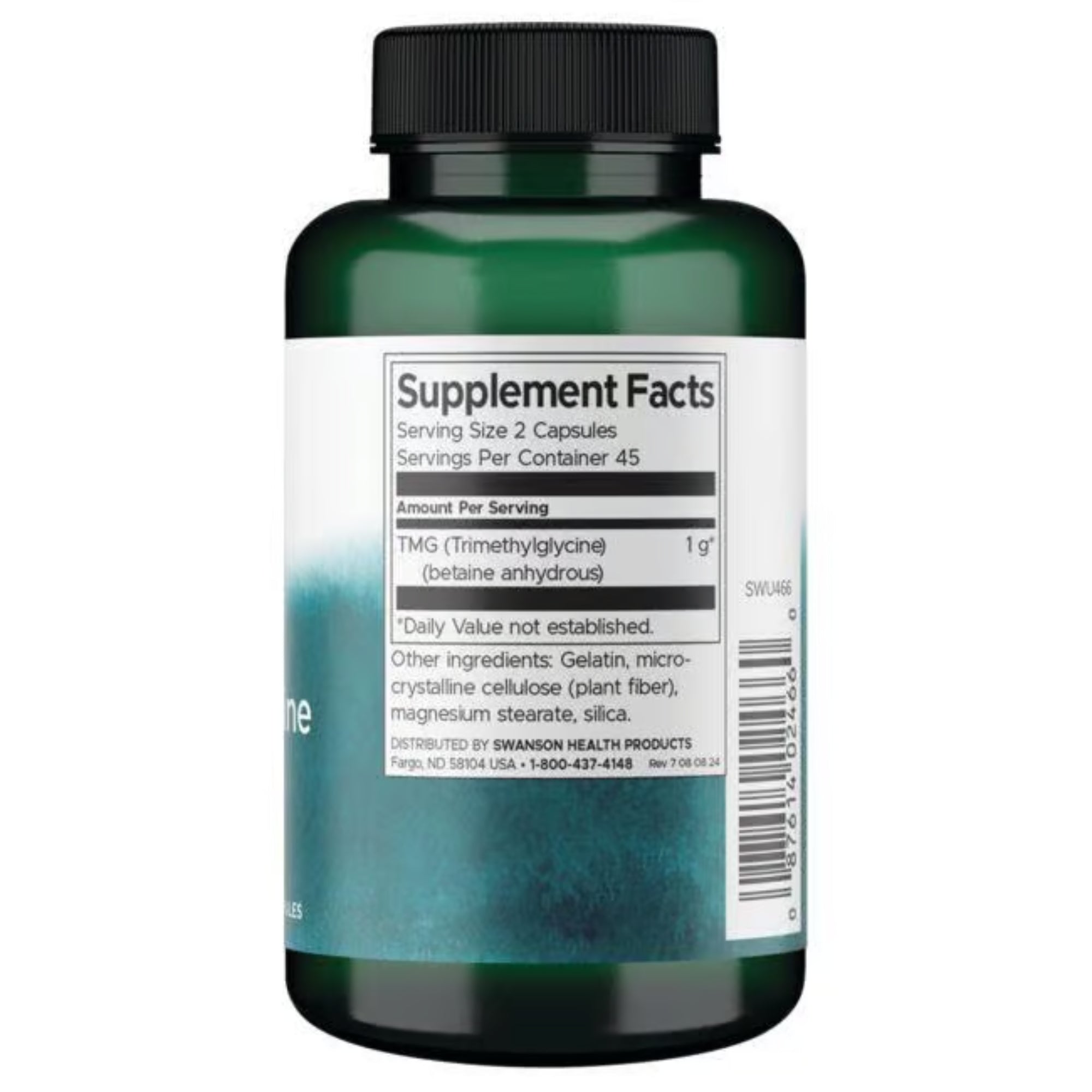 Ultra TMG 500 mg  90 Capsules Swanson