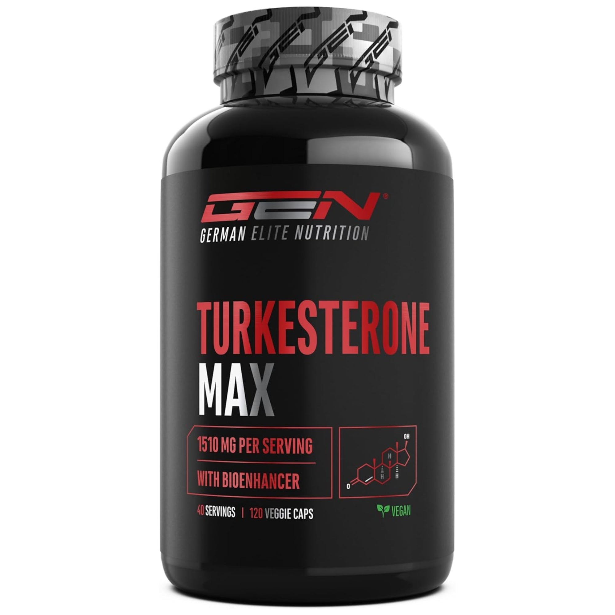 GEN | Turkesteron Max (Ajuga Turkestanica Extract) 1510mg | 90 Capsules | German Elite Nutrition