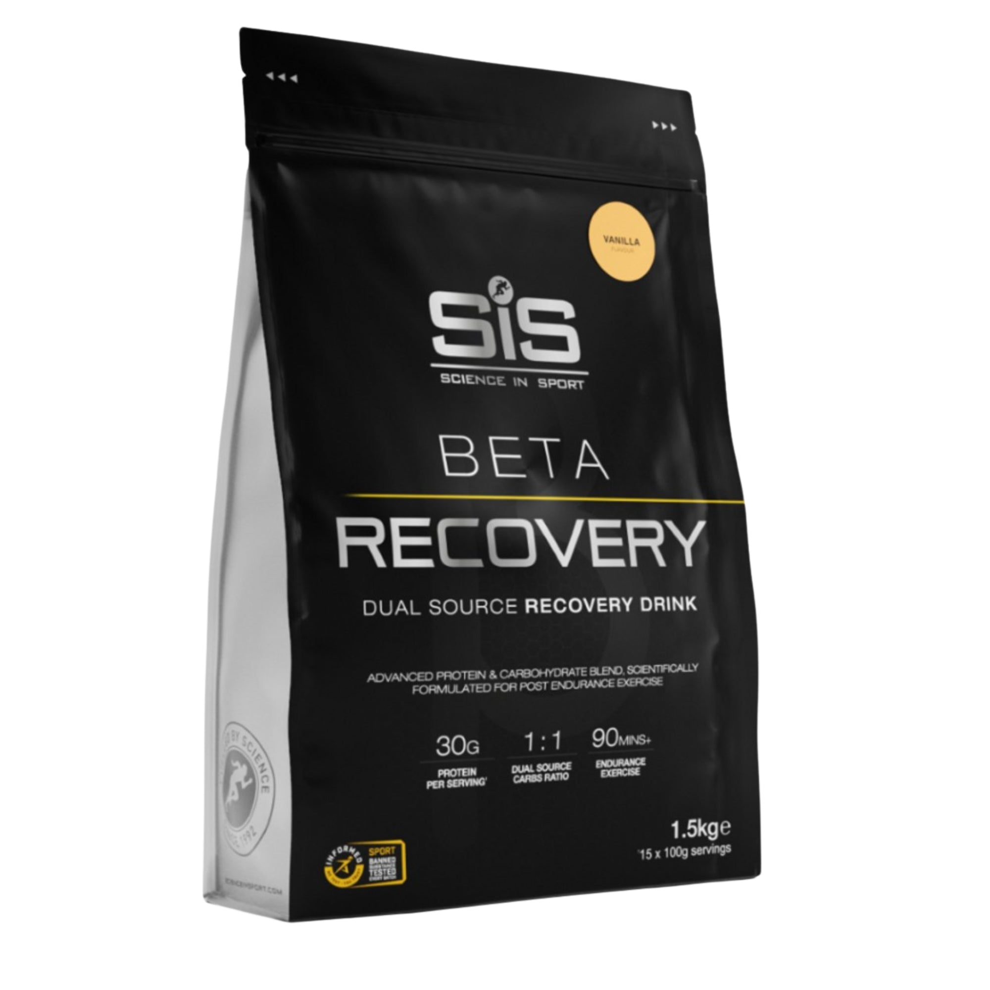 SiS BETA Recovery 1:1 Dual source carbs ratio