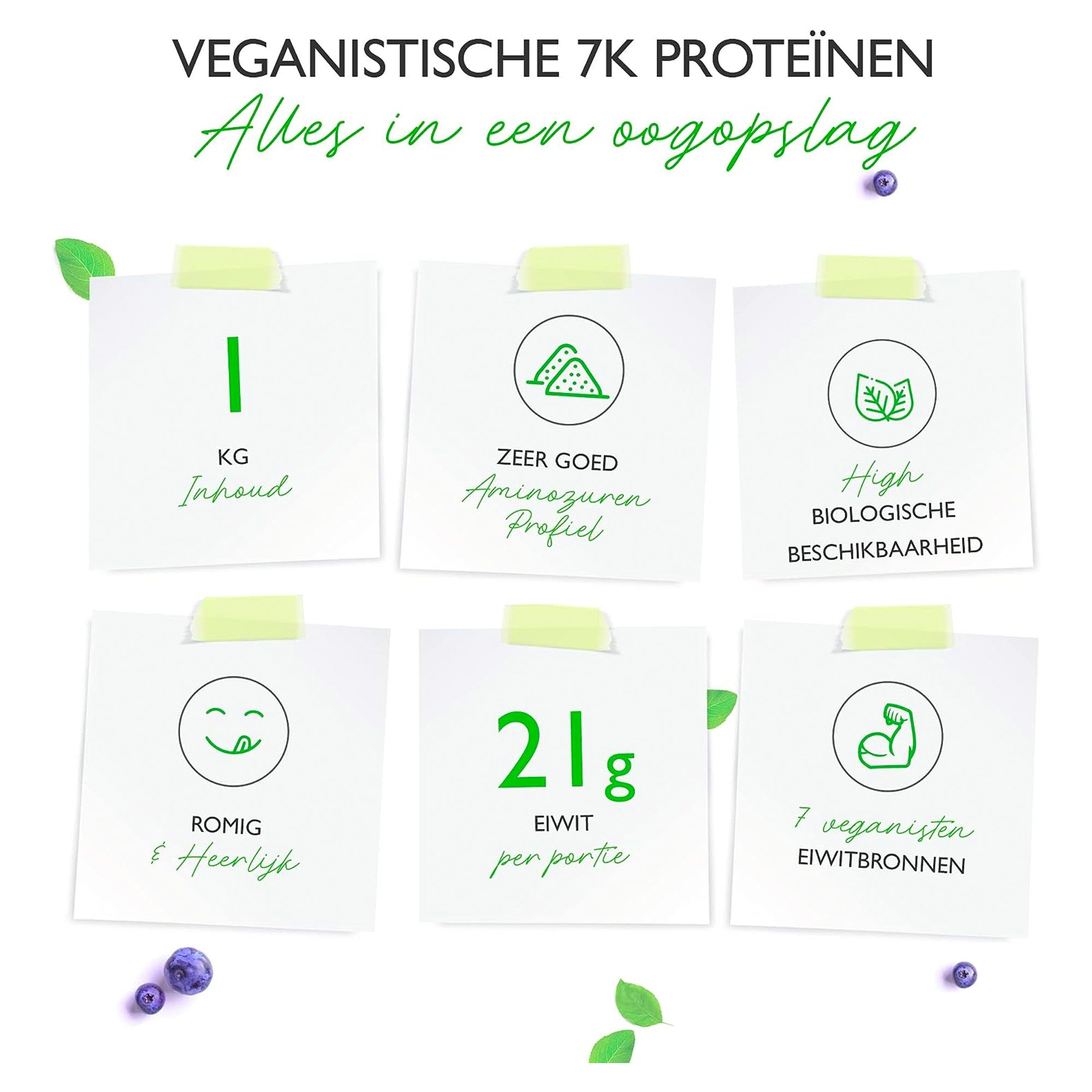 Inhoud Vit4ever vegan proteïne poeder cookies en cream