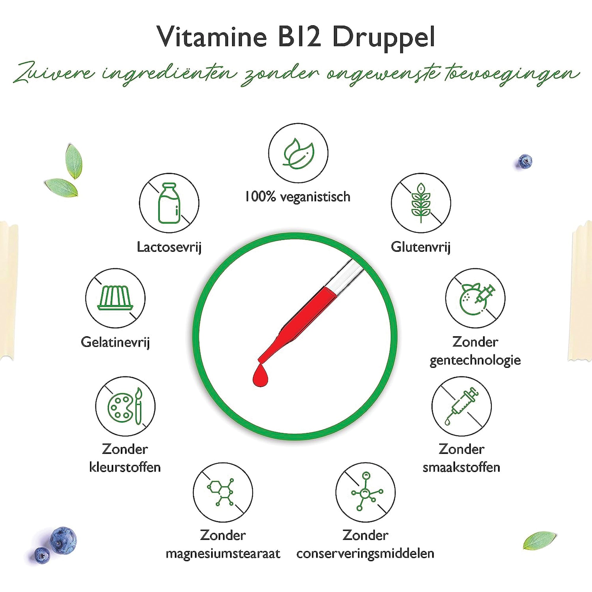 Vegan vitamine B12 druppels