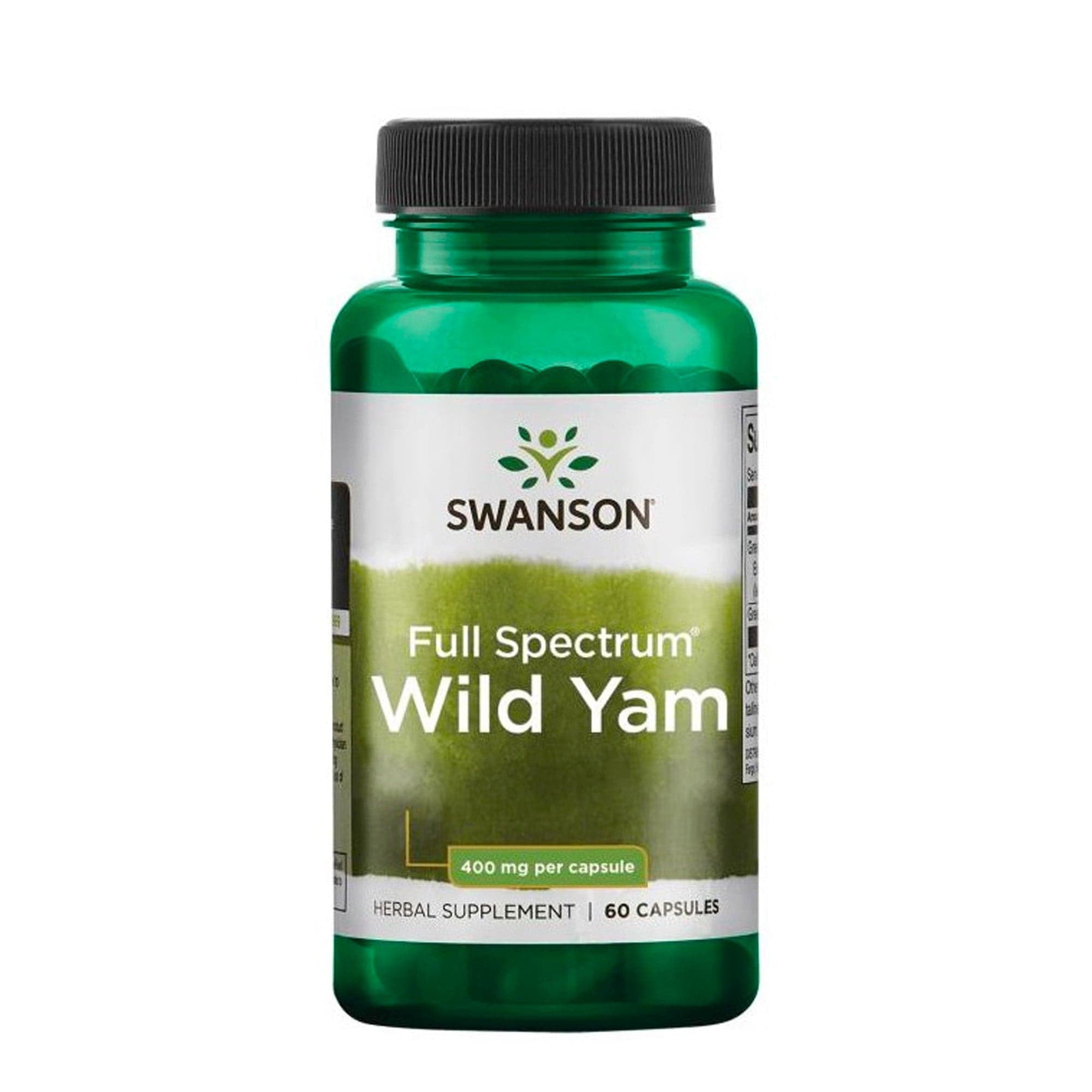 Full Spectrum Wild Yam | 400mg | |60 capsules | Swanson