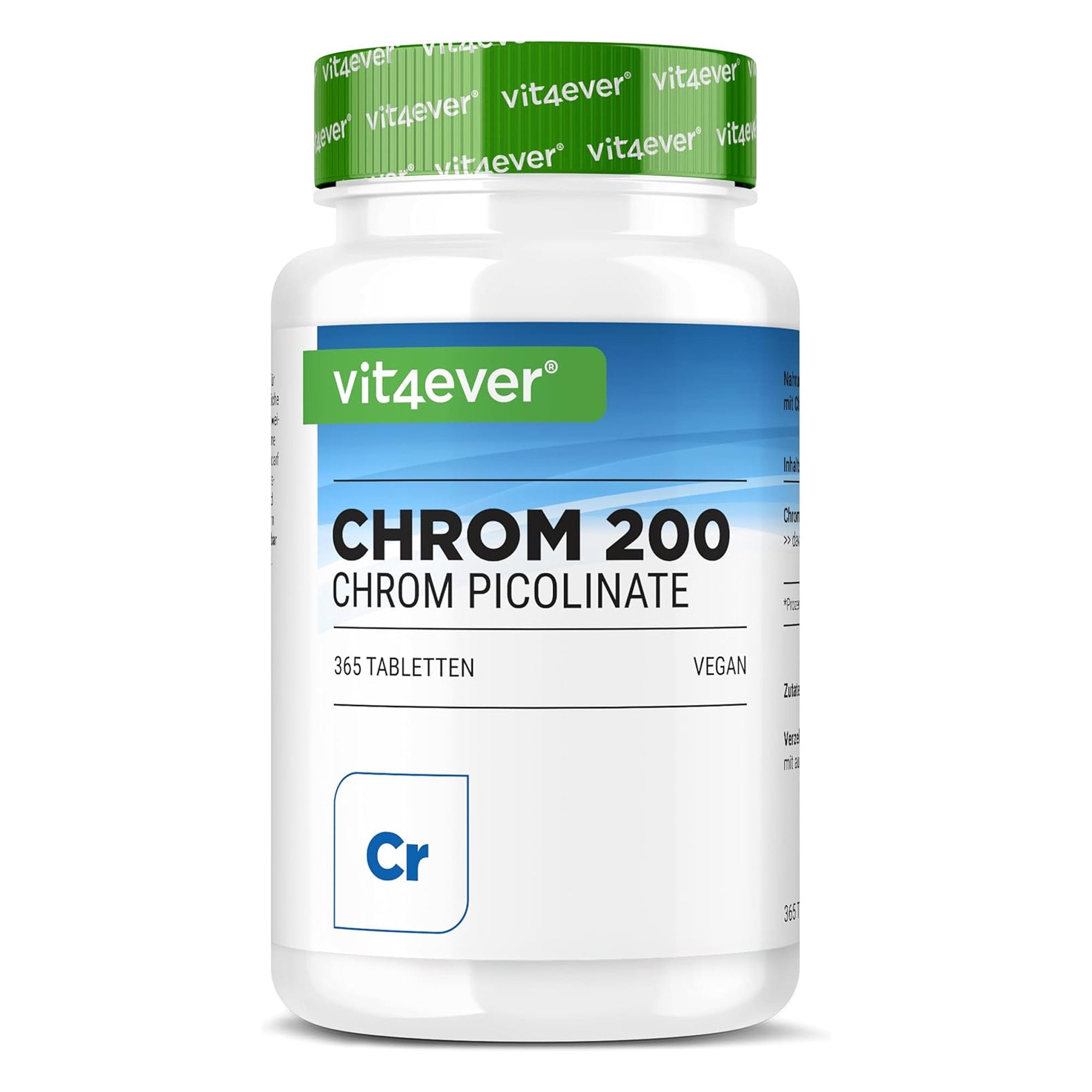 Vit4ever Chromium Picolinate, 365 tabletten