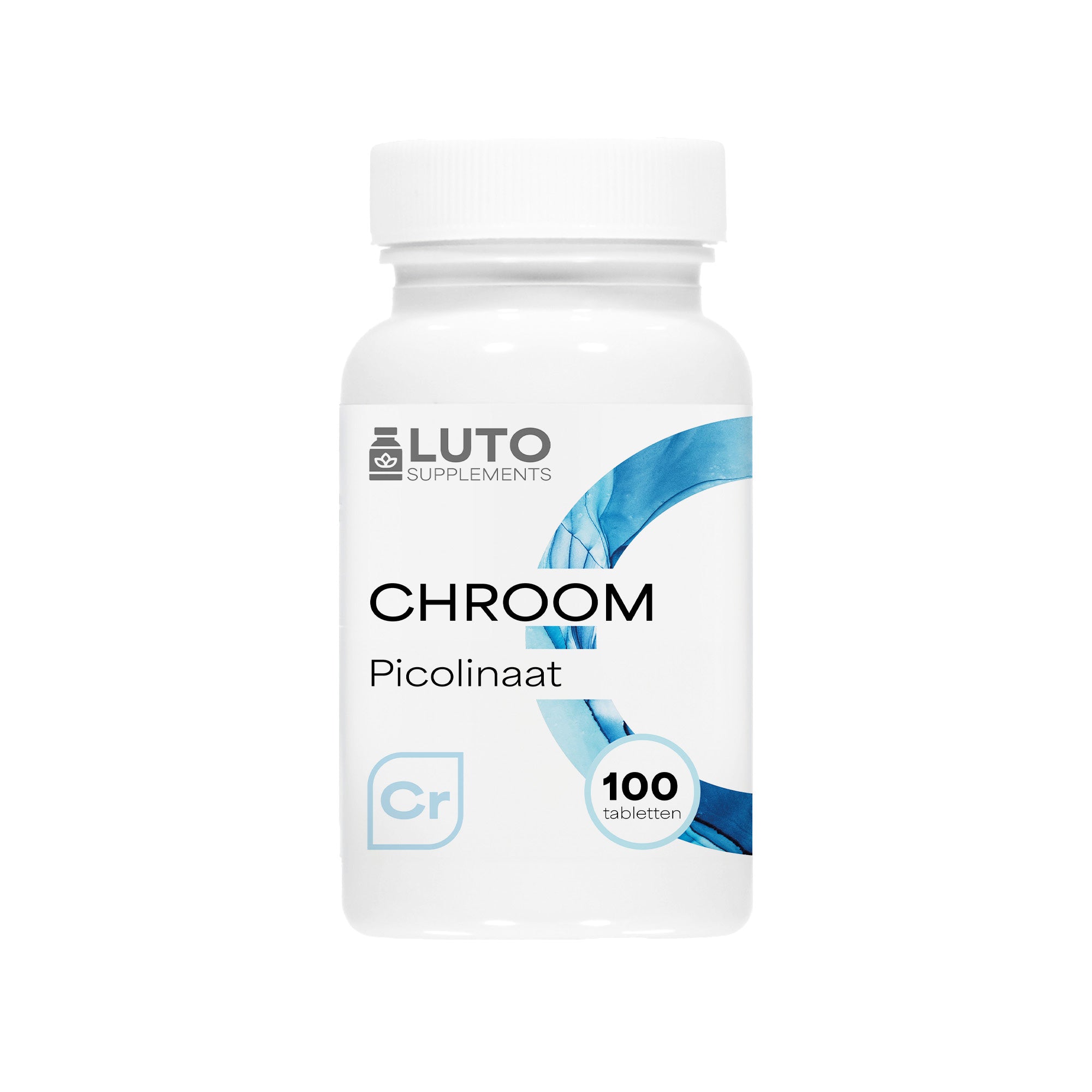 Chroom / Chromium Picolinaat | 200mg | 100 Tabletten | LUTO Supplements