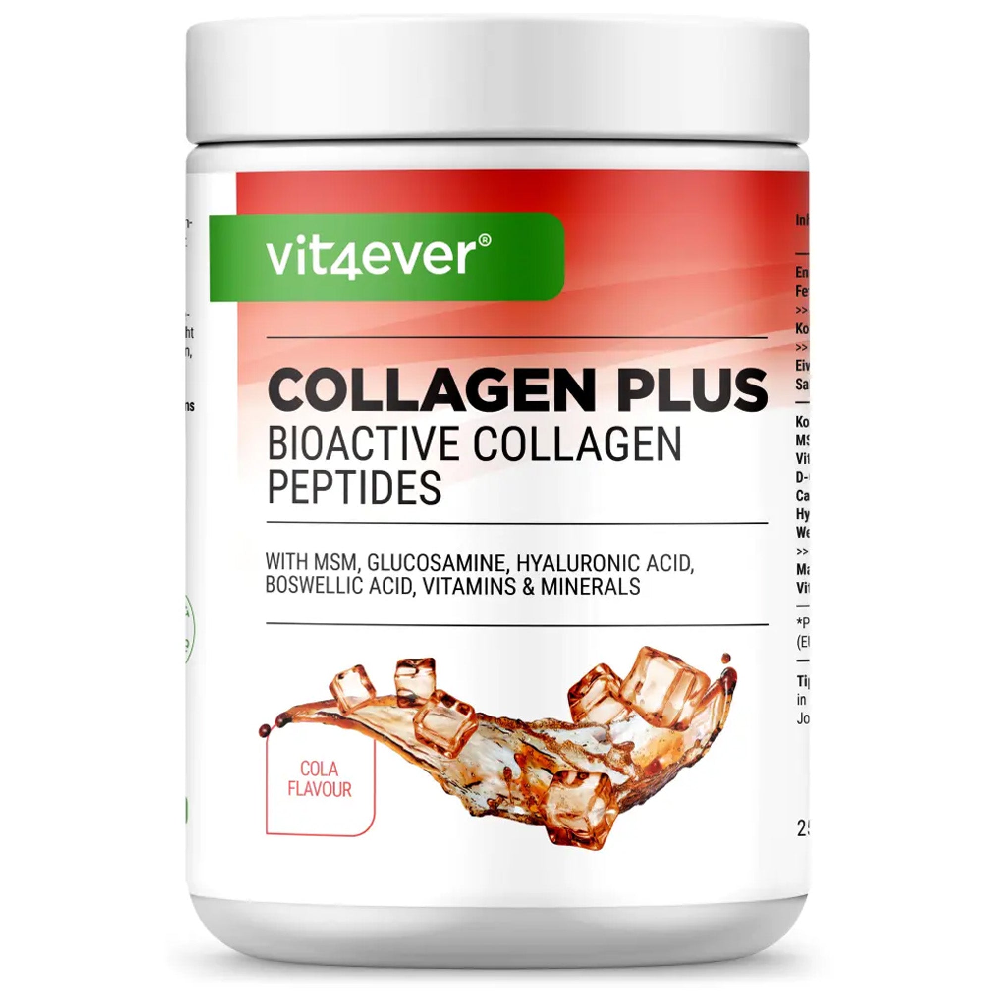 Collageen Plus - 500 g poeder - 3 heerlijke smaken!