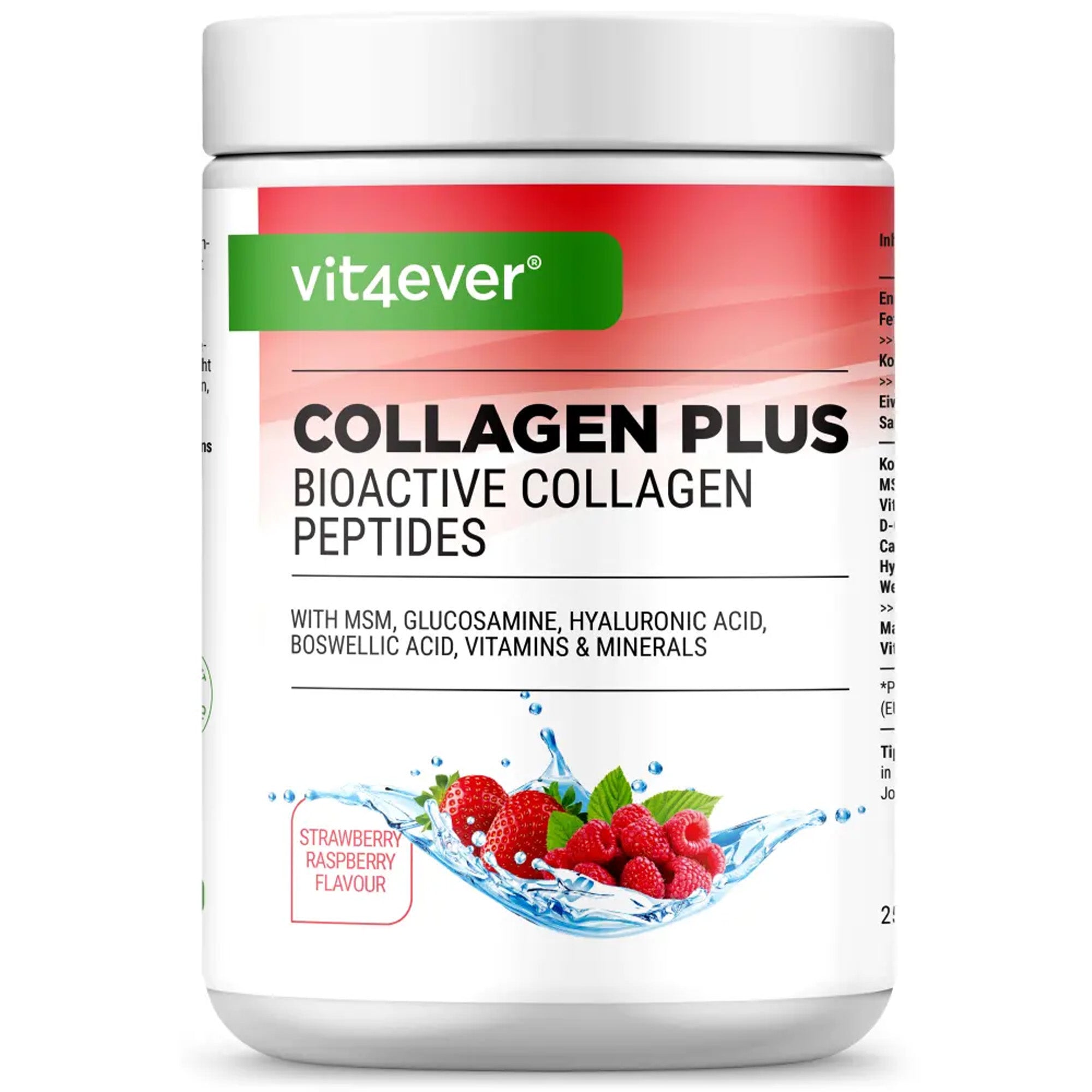 Collageen Plus - 500 g poeder - 3 heerlijke smaken!