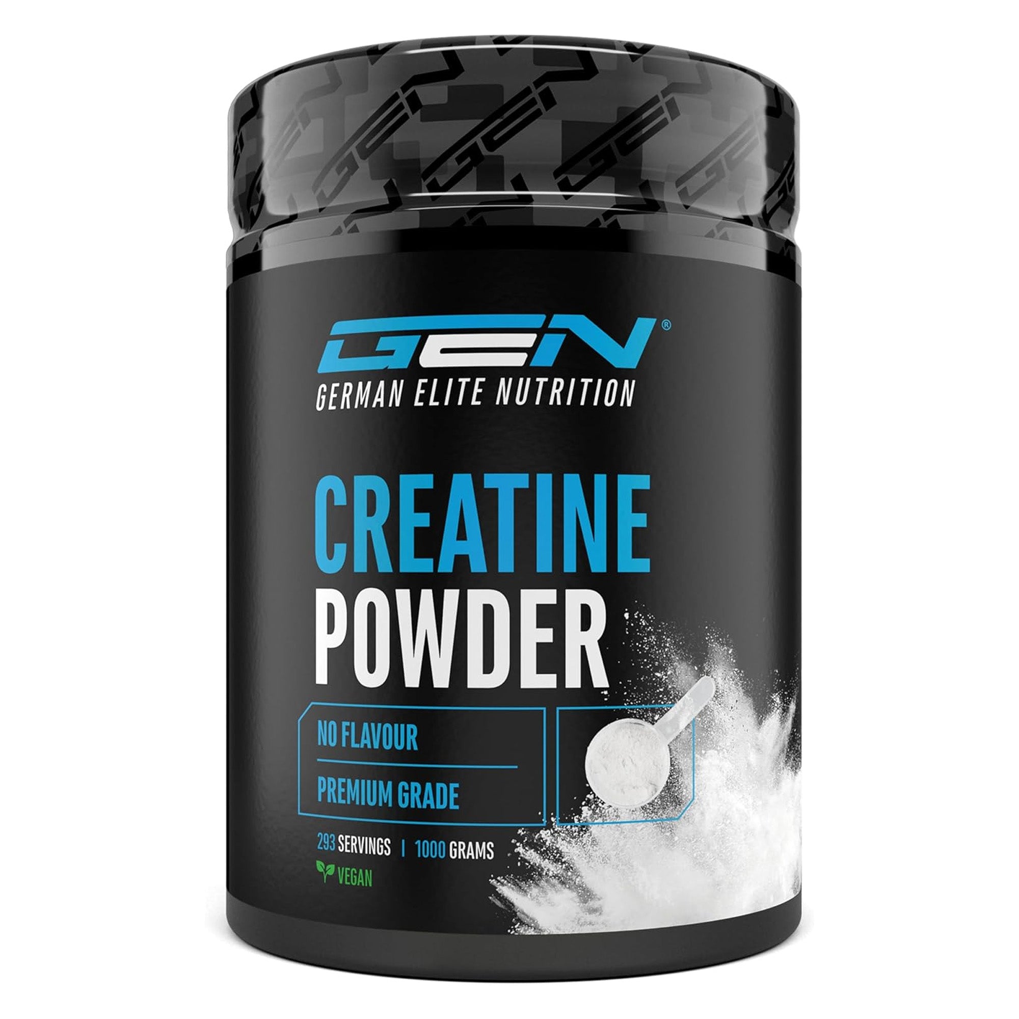 Creatine Poeder | 500g - Zuiver Creatine Monohydraat | Optimale Oplosbaarheid | Veganistisch | German Elite Nutrition