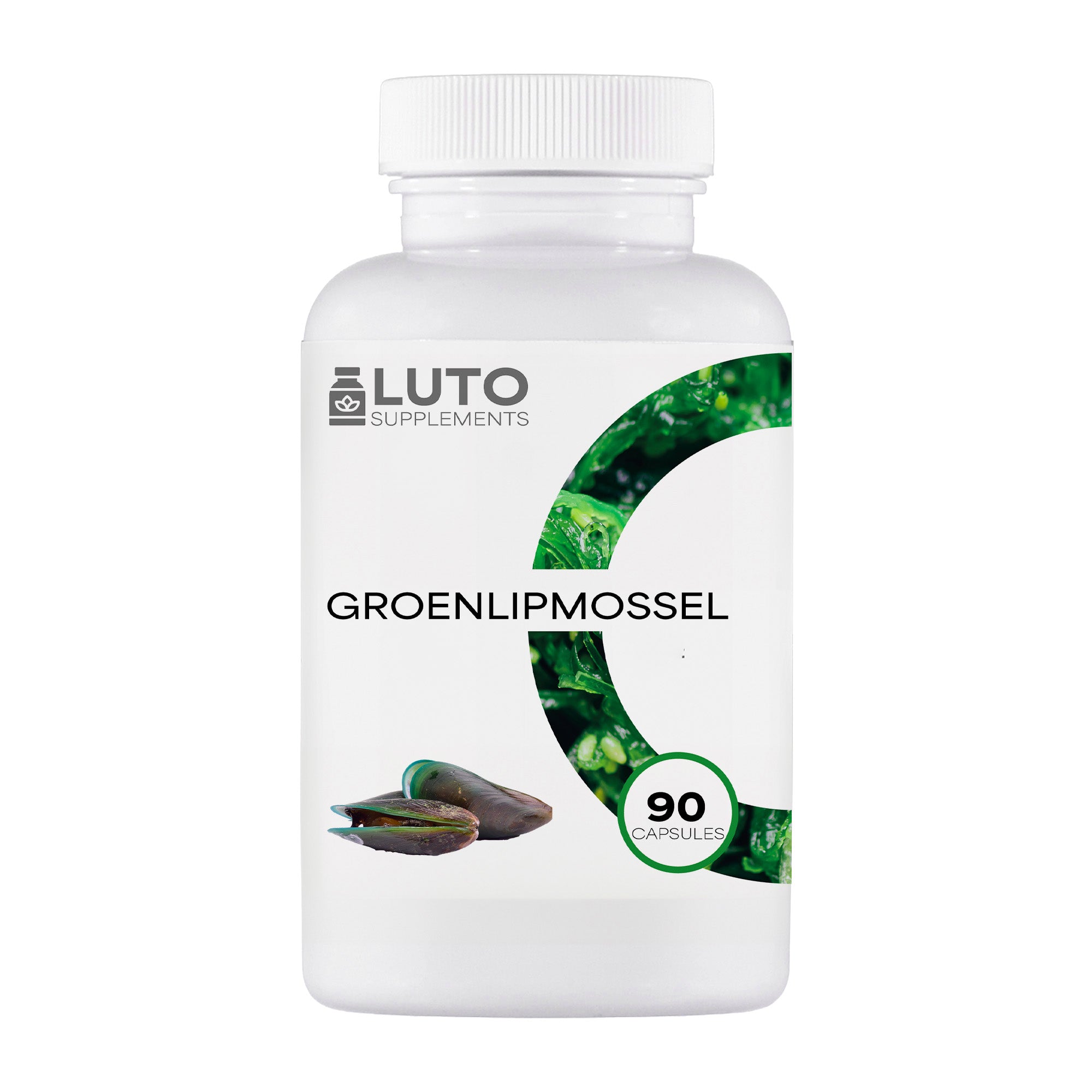 Groenlipmossel |rijk aan omega-3 | 90 capsules | LUTO Supplements