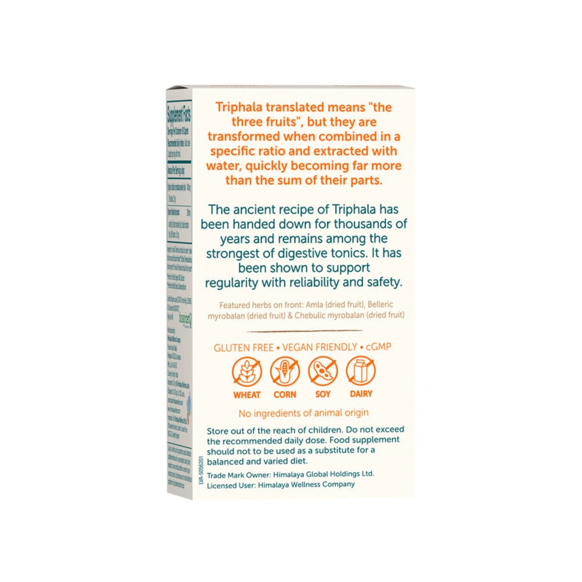 Organic Triphala | 60 tabletten | Himalaya