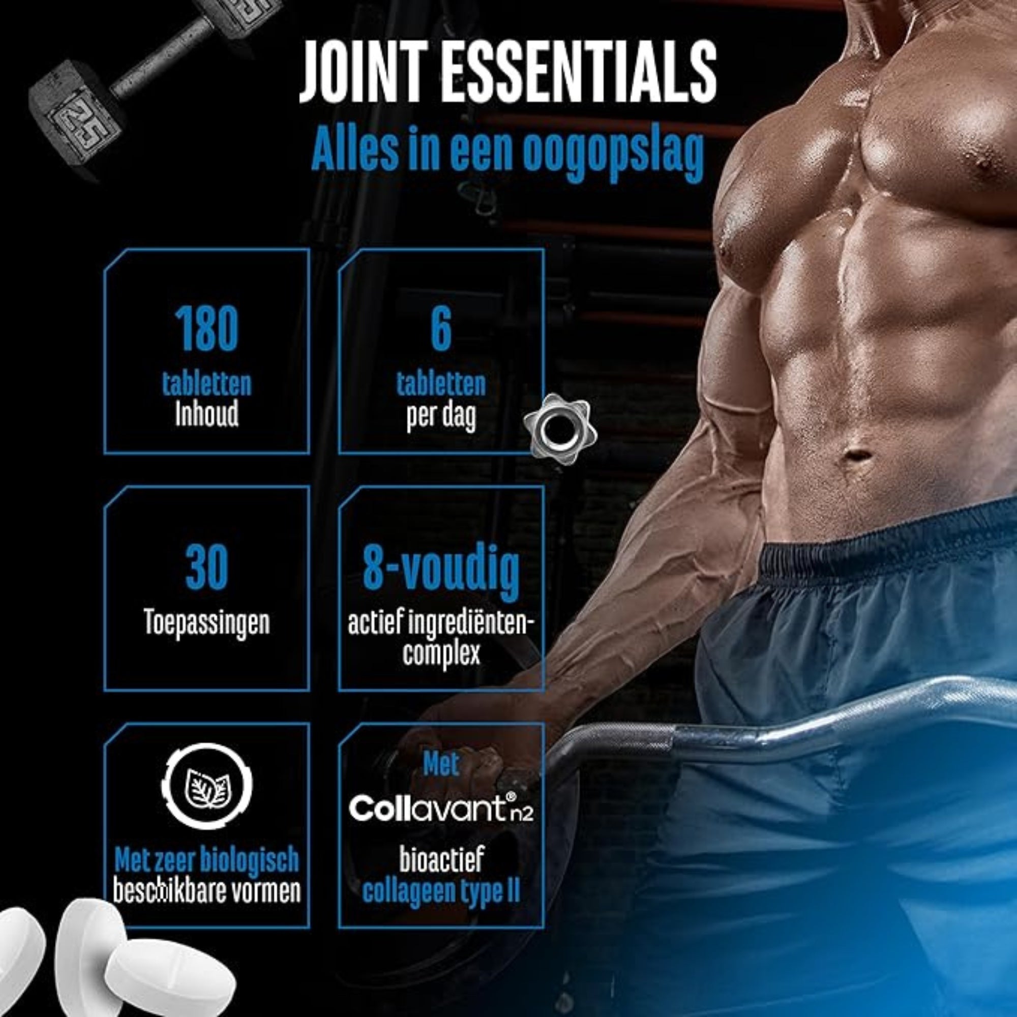 Joint Essentials 180 tabletten | GEN – German Elite Nutrition