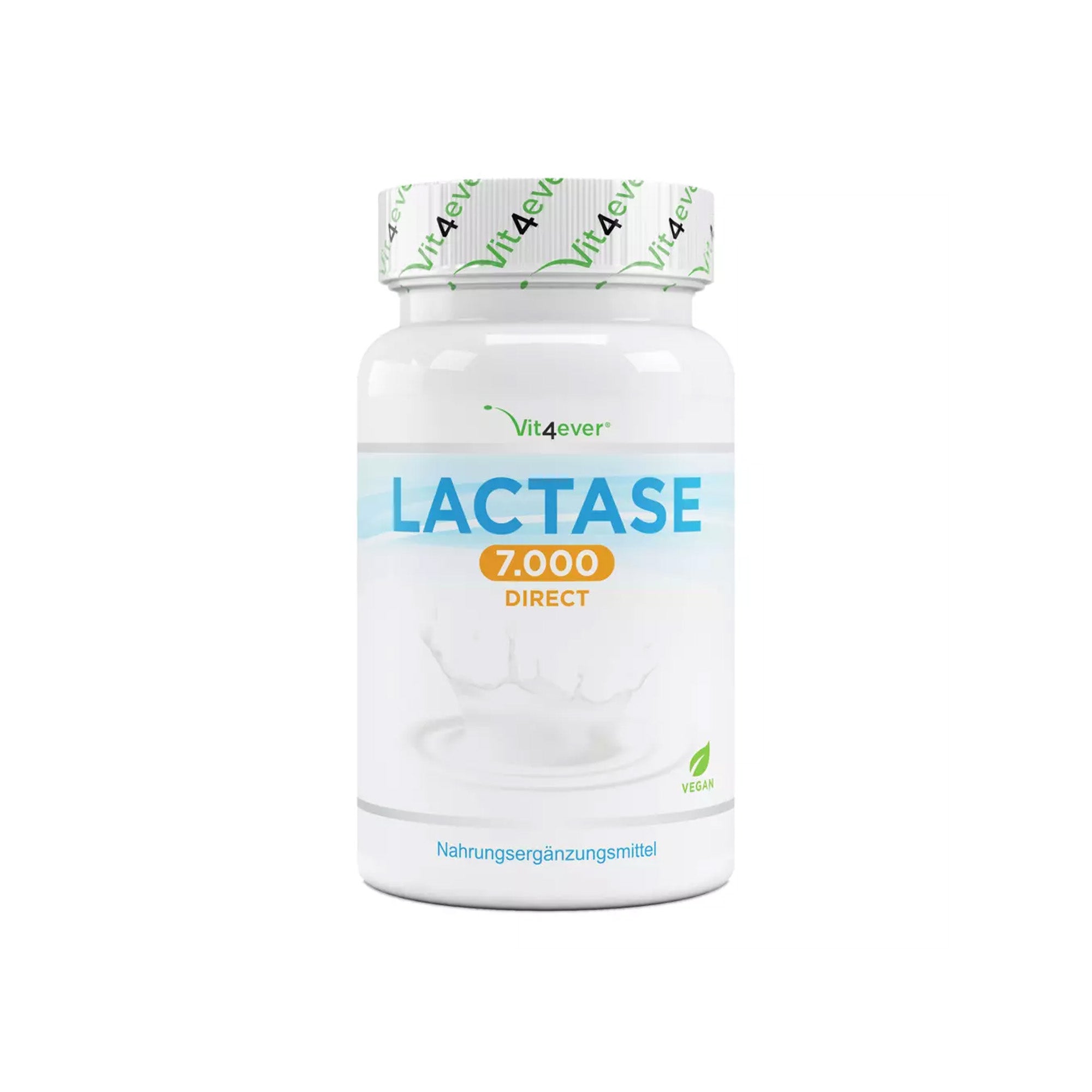 Lactase Supplementen 7.000, 13.000 en 22.000 FCC | 120 en 365 tabletten | Vit4ever