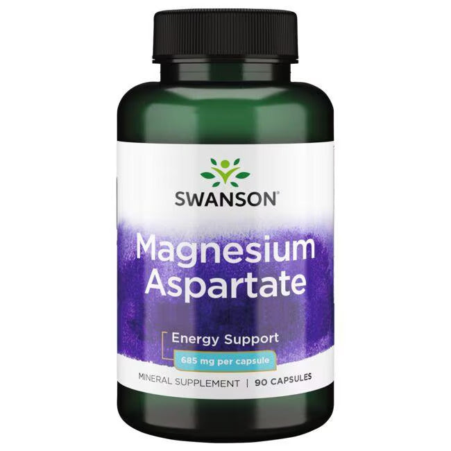 Swanson Magnesium Aspartaat - 685 mg - 90 Capsules