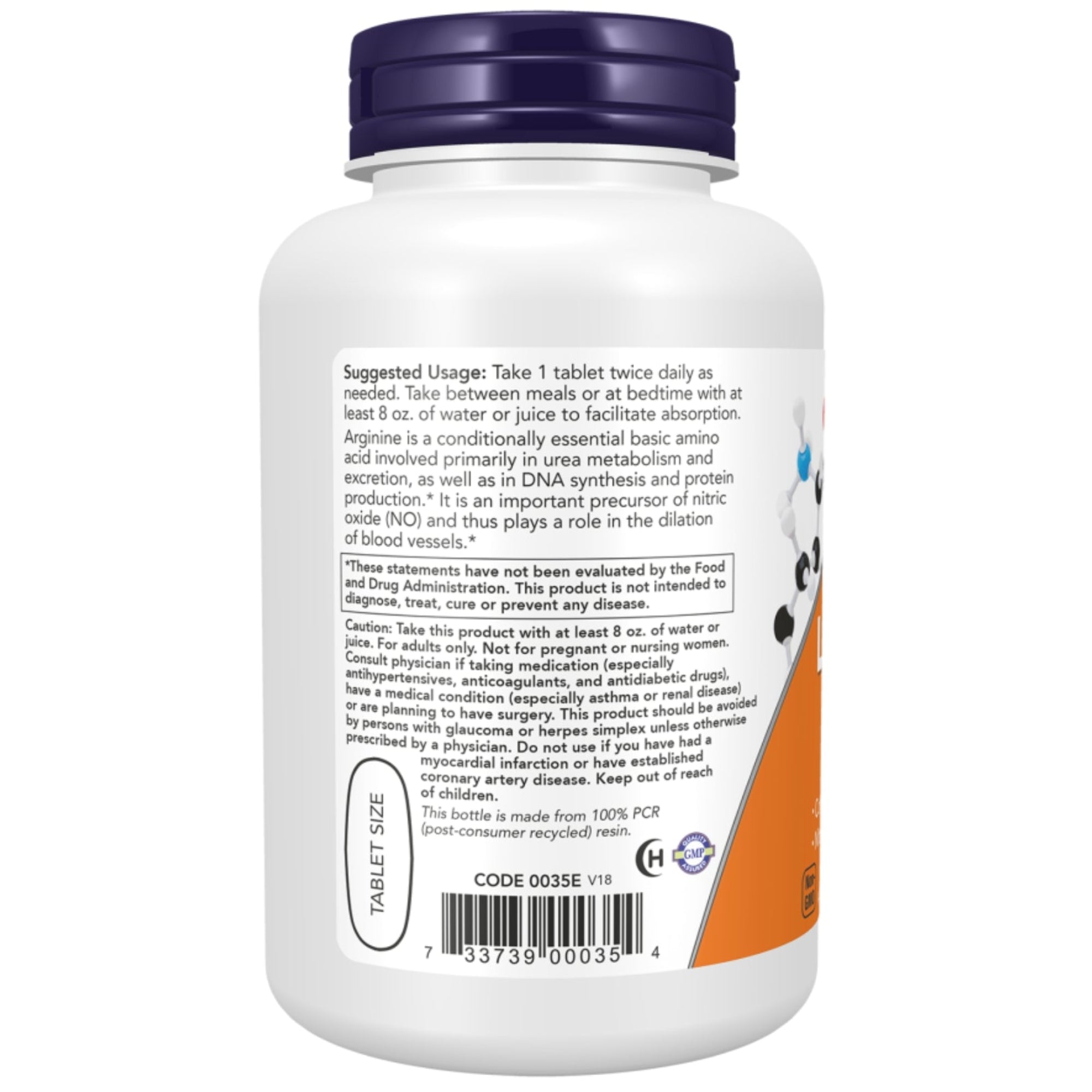 L-Arginine 1000 mg - 120 tabletten