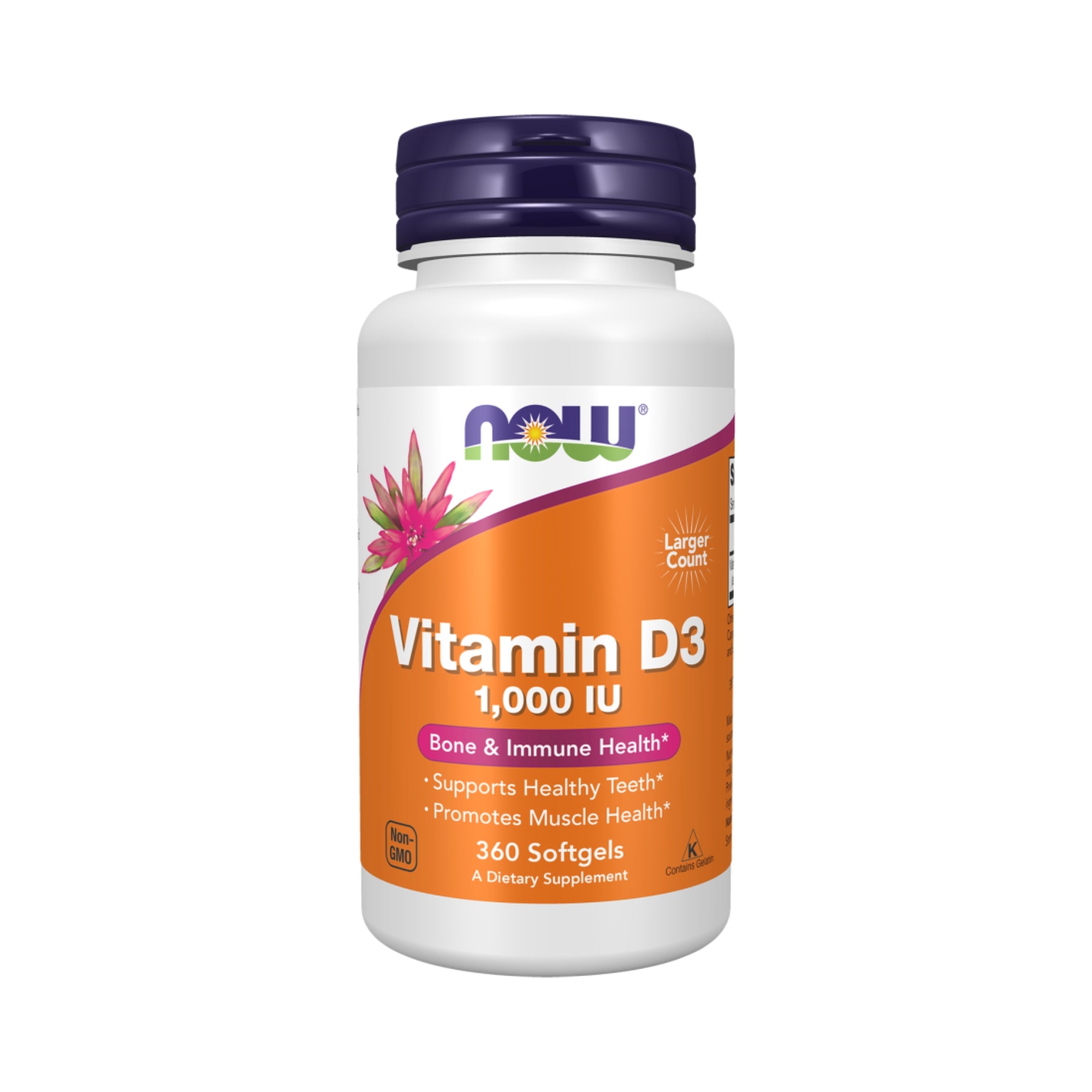 Vitamine D3 - 1000 IU - 360 softgels